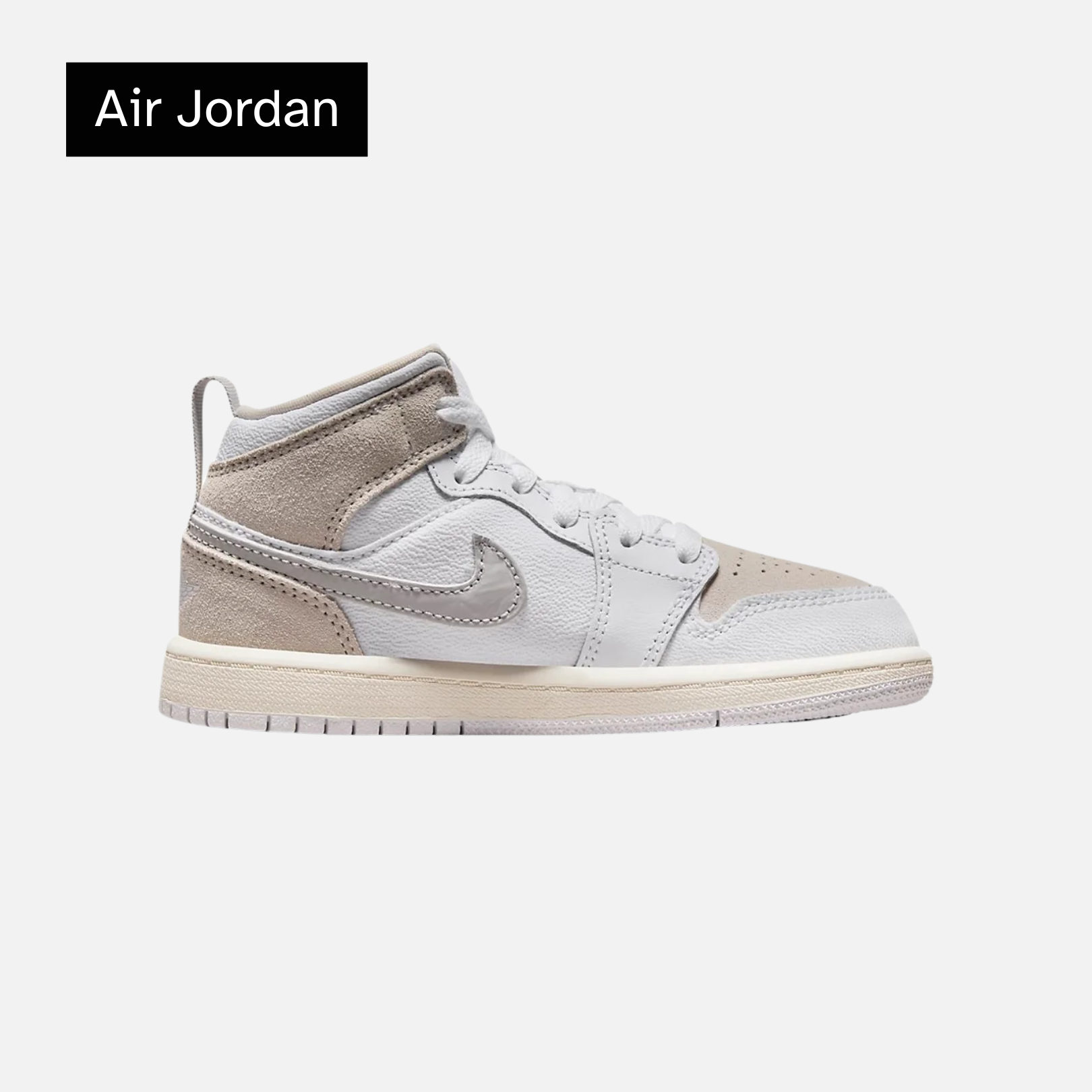 Air Jordan 1 Mid SE Craft PS 'Inside Out - White Sail'