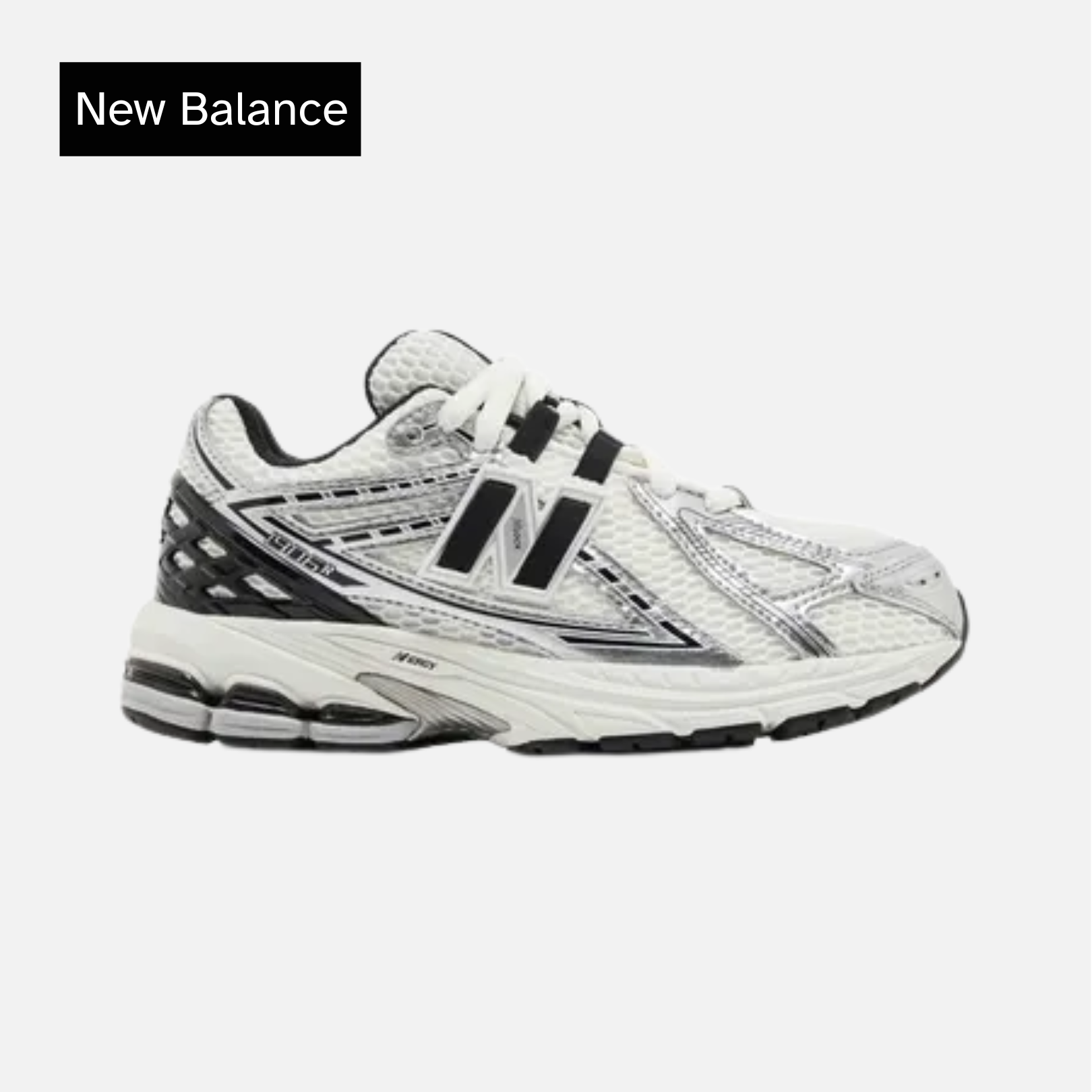 1906R Big Kid 'Silver Metallic Black'