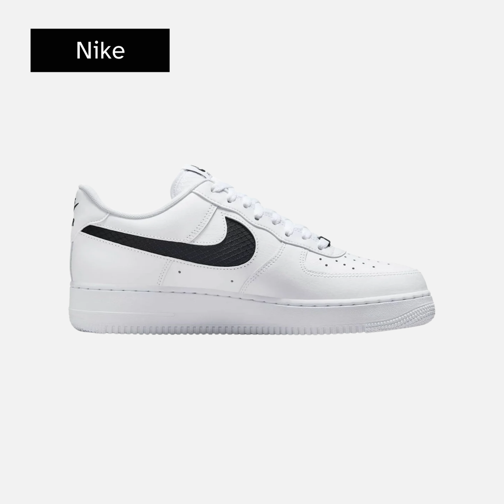Nike Air Force 1 Low SE Nylon Swoosh White Black