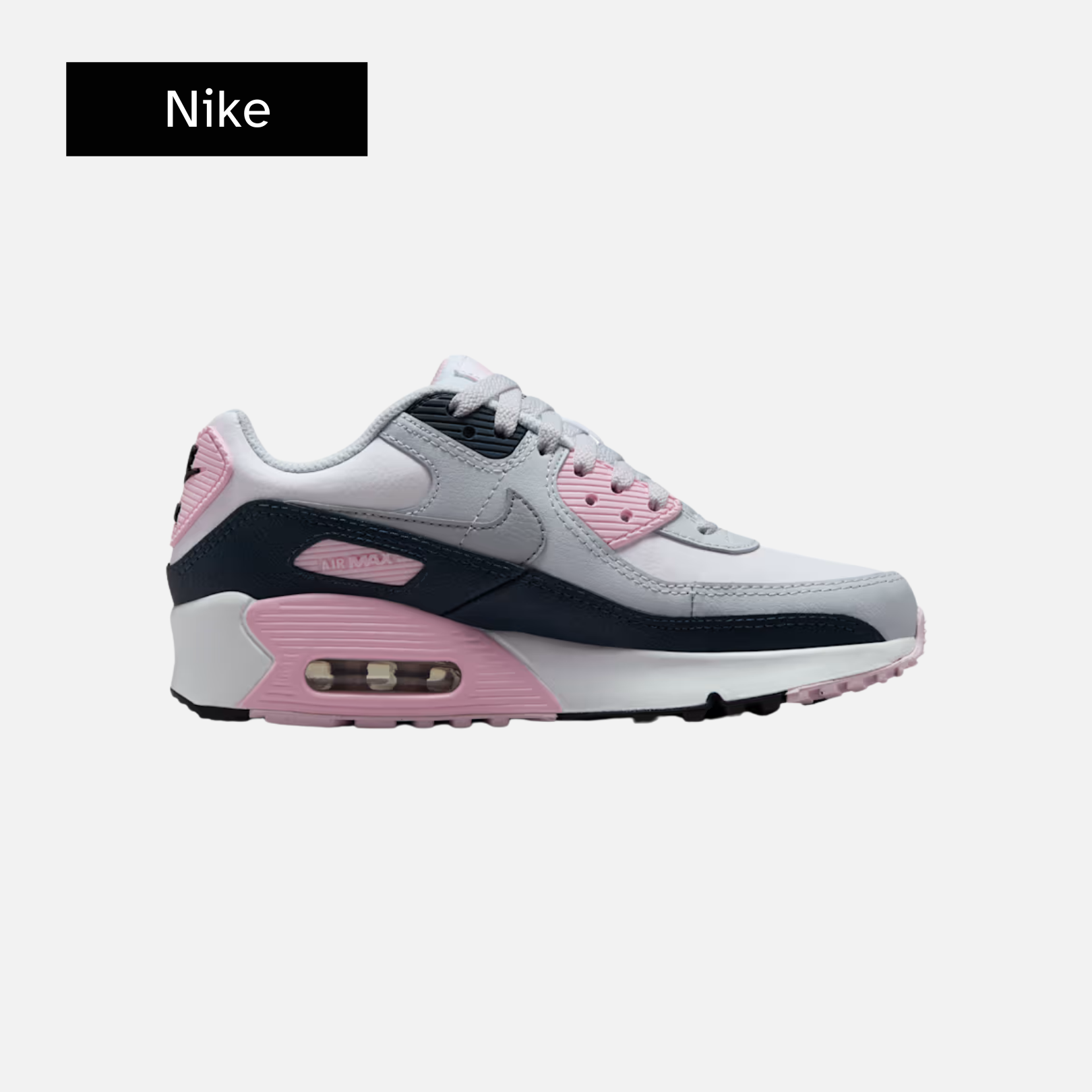 Nike Air Max 90 LTR GS 'White Pink Foam'