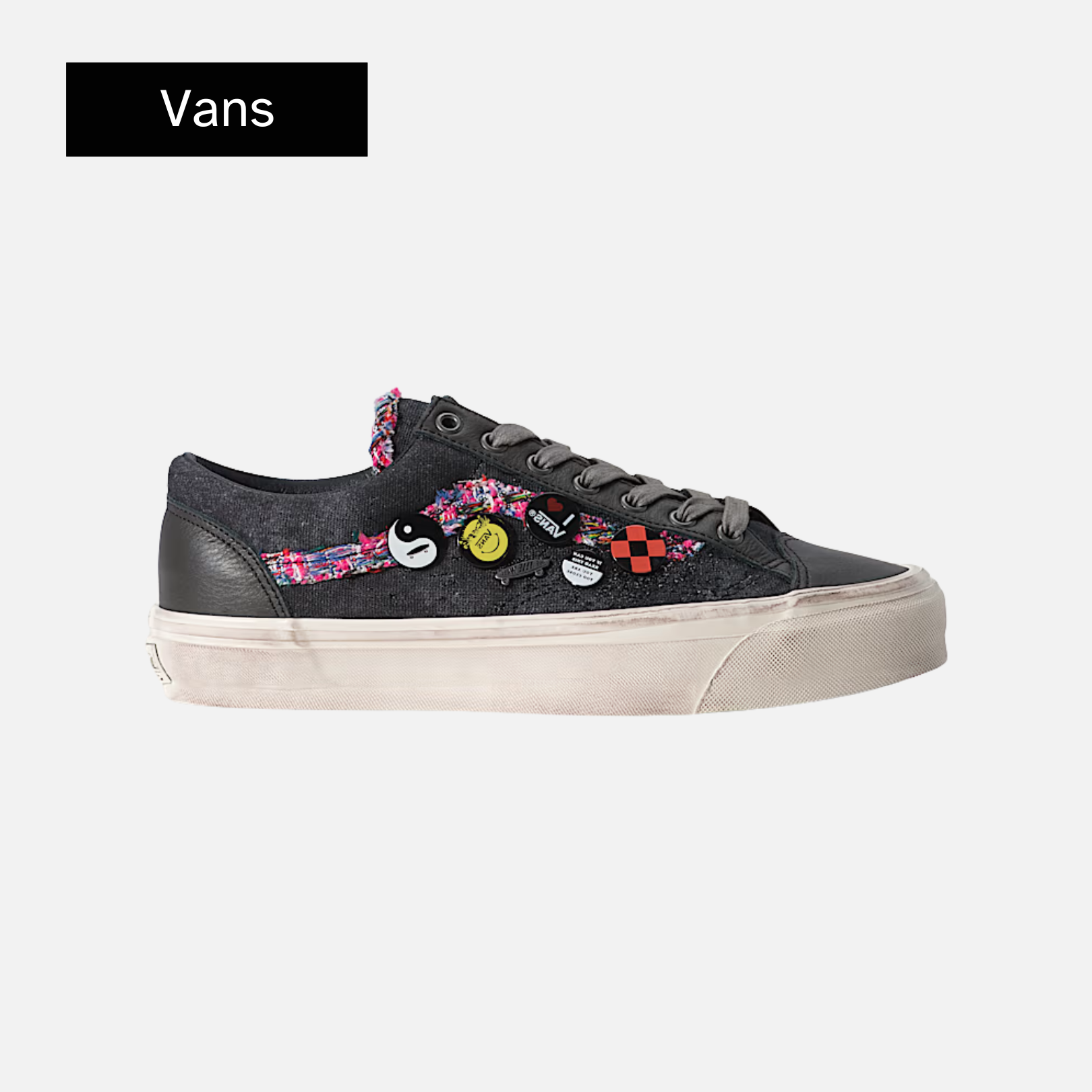 Vans Old Skool 36 Souvenir 'Black White'
