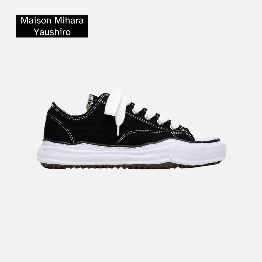 Maison Mihara Yasuhiro Peterson OG Sole Canvas Low 'Black'