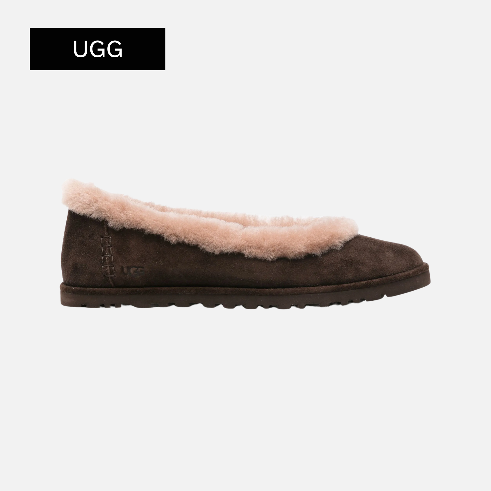 UGG Wmns Zora Ballet Flat 'Dusted Cocoa'