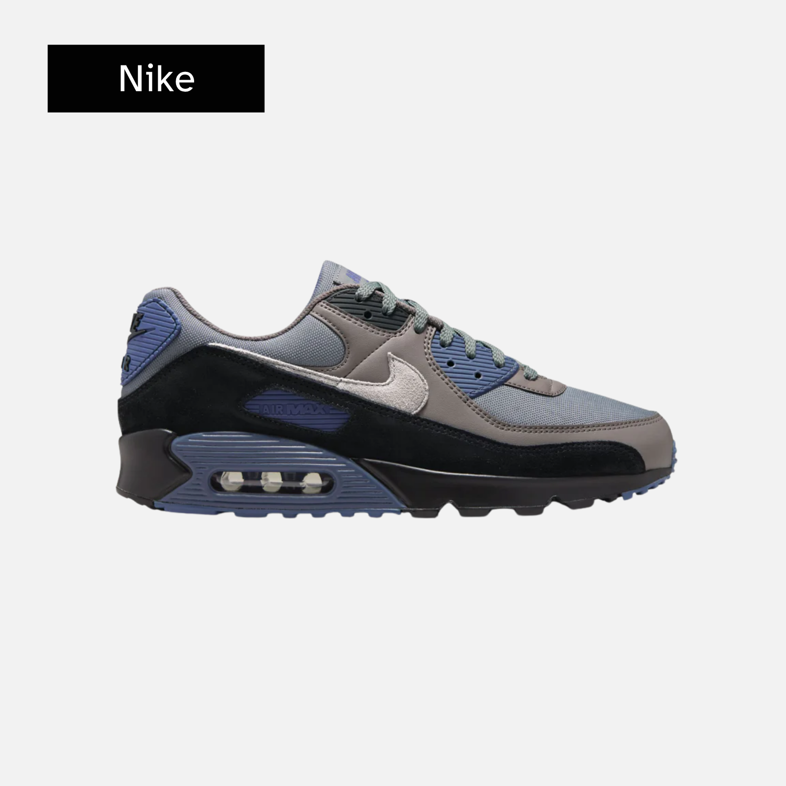 Nike Air Max 90 Smoke Grey Diffused Blue