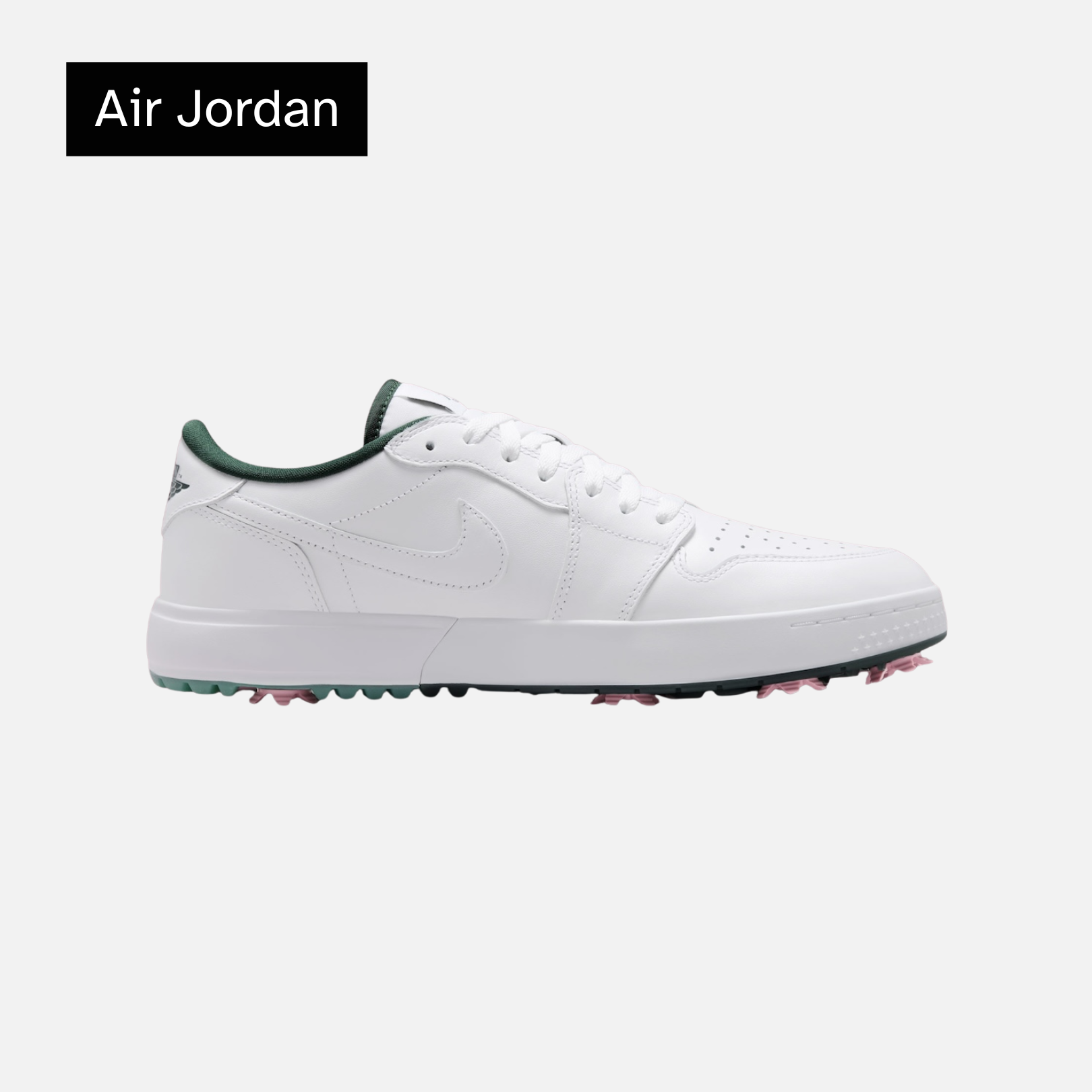 Air Jordan 1 Low Golf Spiked 'White Fir'