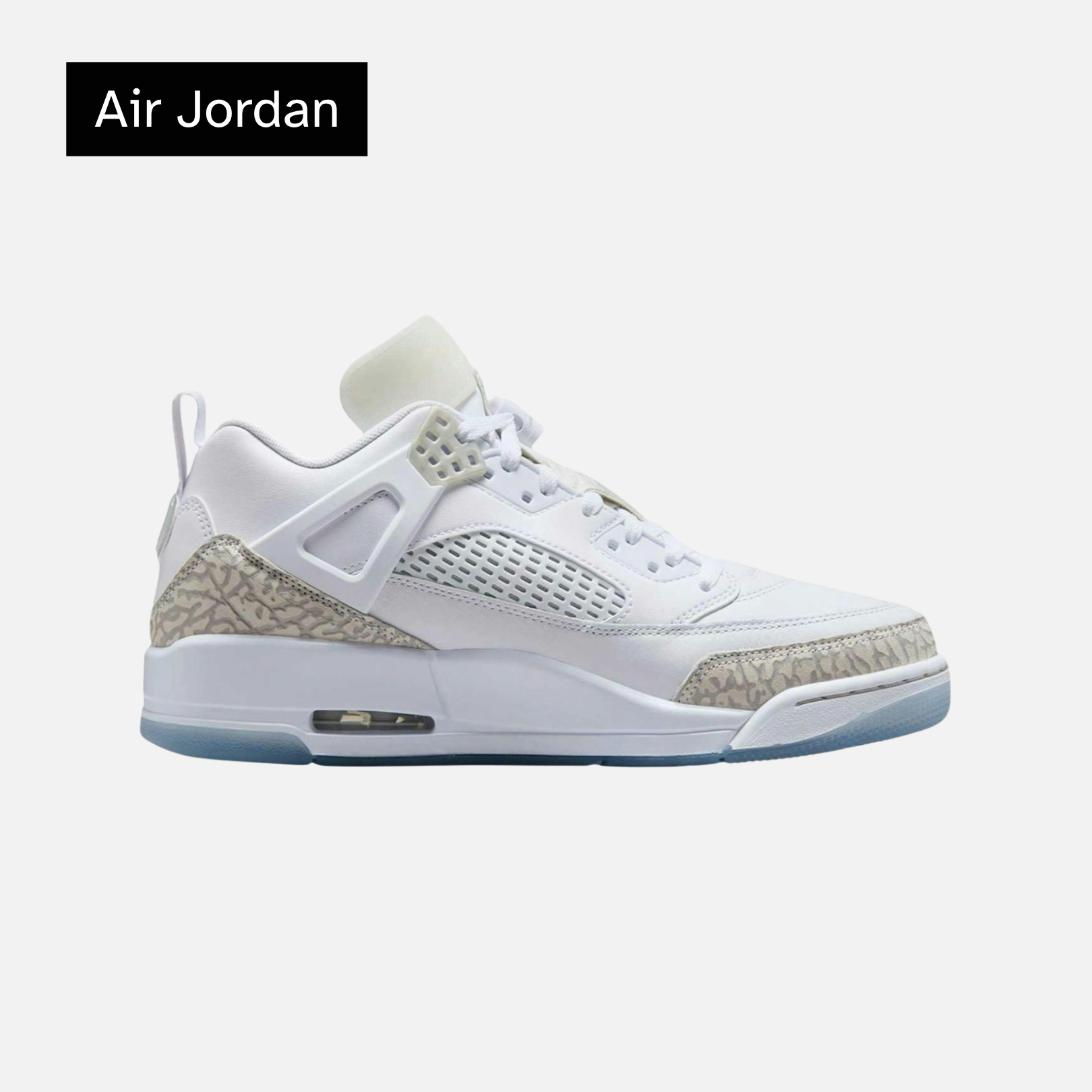 Air Jordan Spizike Low 'White Neutral Grey'