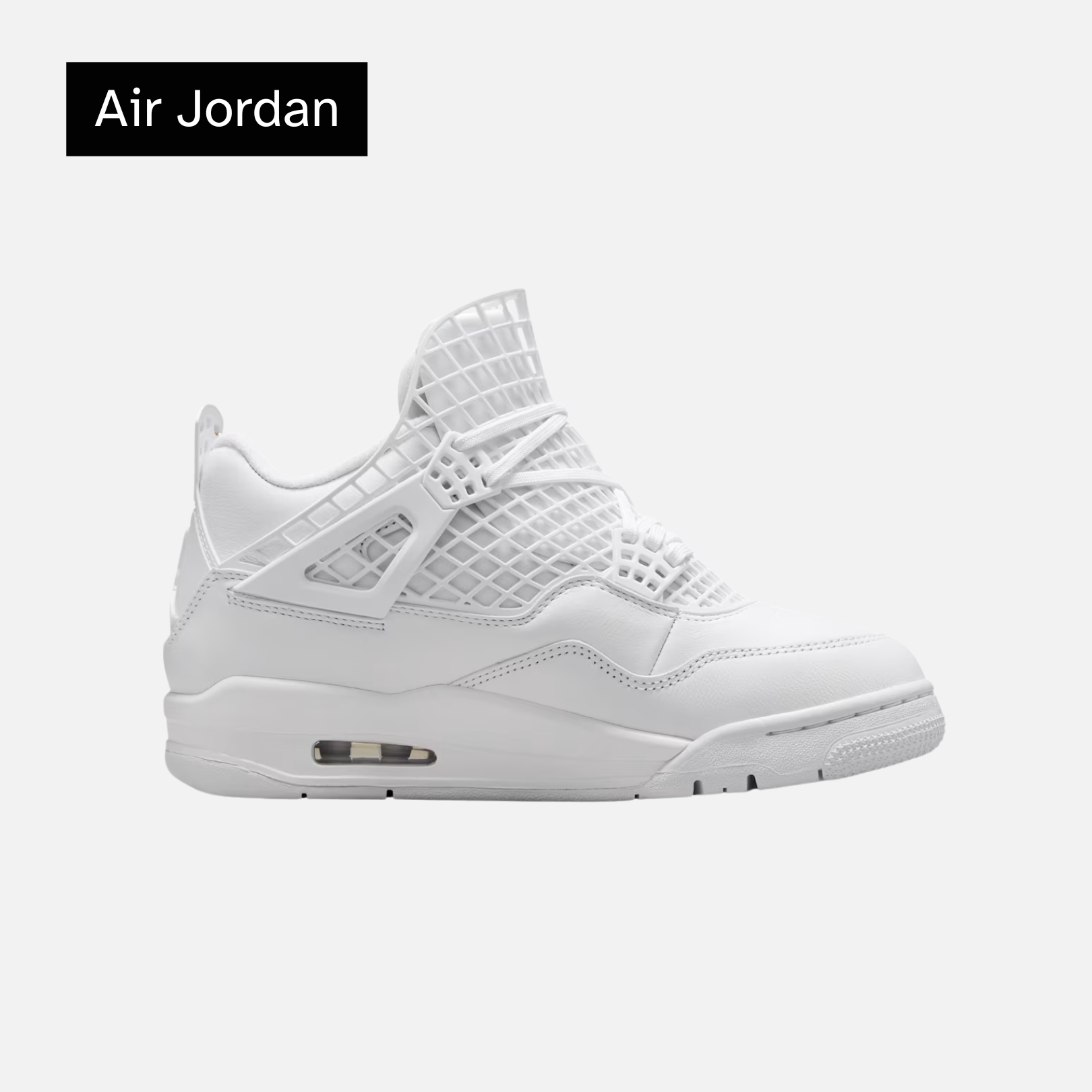 Wmns Air Jordan 4 Retro 'Net - White'