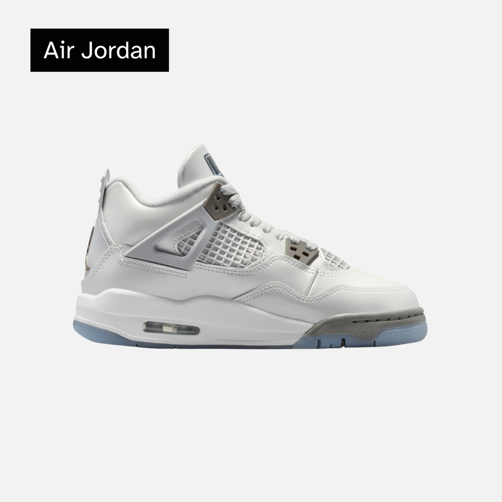 Air Jordan 4 Retro GS 'Photon Dust Blue Chill'