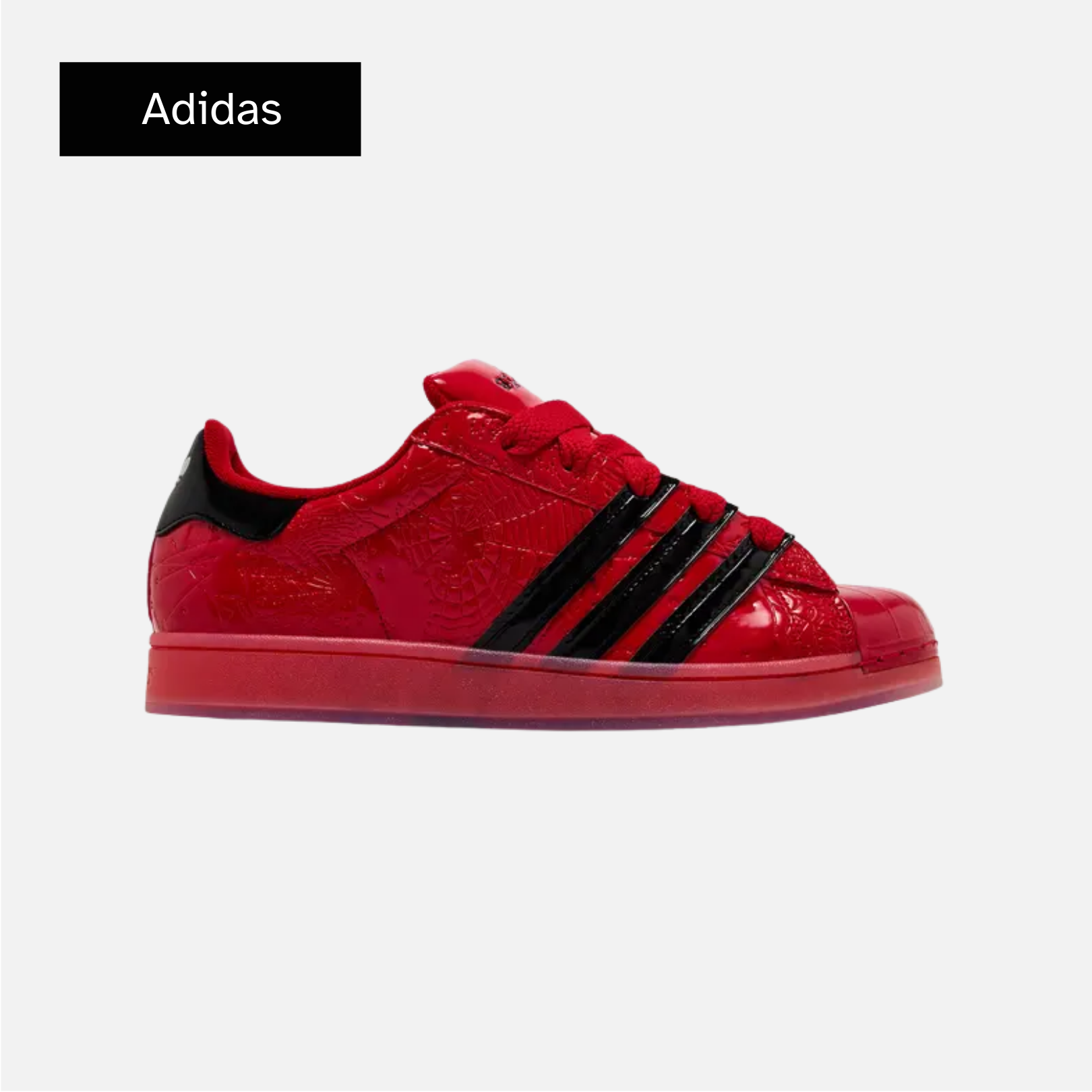 adidas Superstar Sp5der Red Black