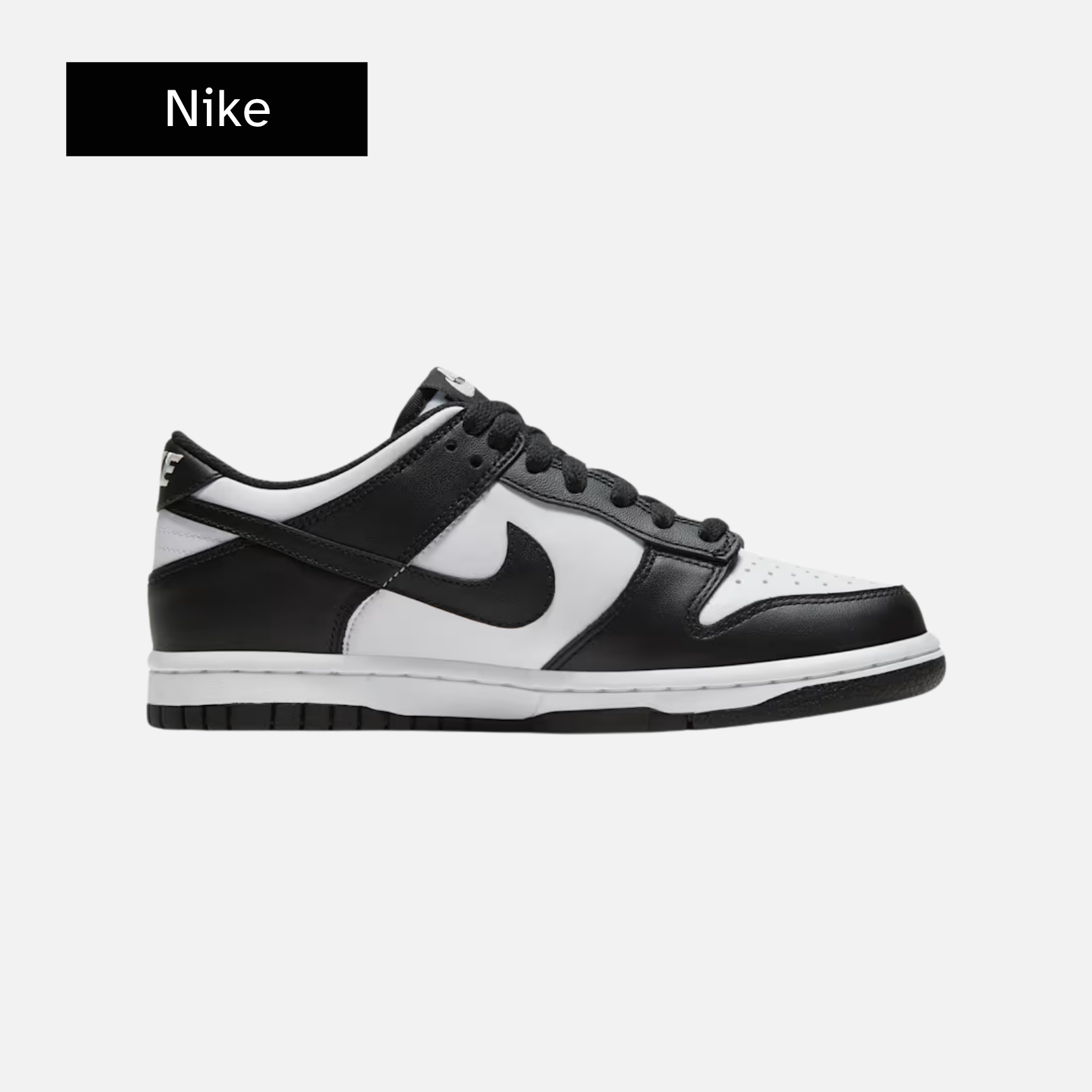 Dunk Low GS 'Black White'