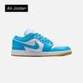 Wmns Air Jordan 1 Low 'Dark Powder Blue Gum'