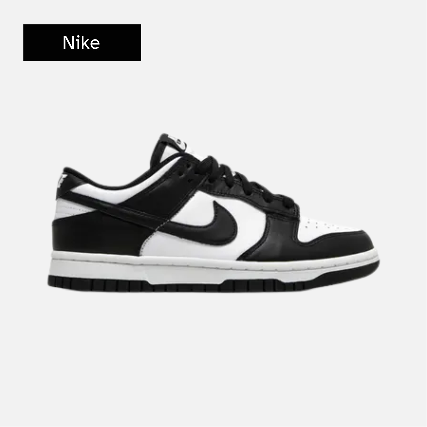 Wmns Dunk Low 'Black White'