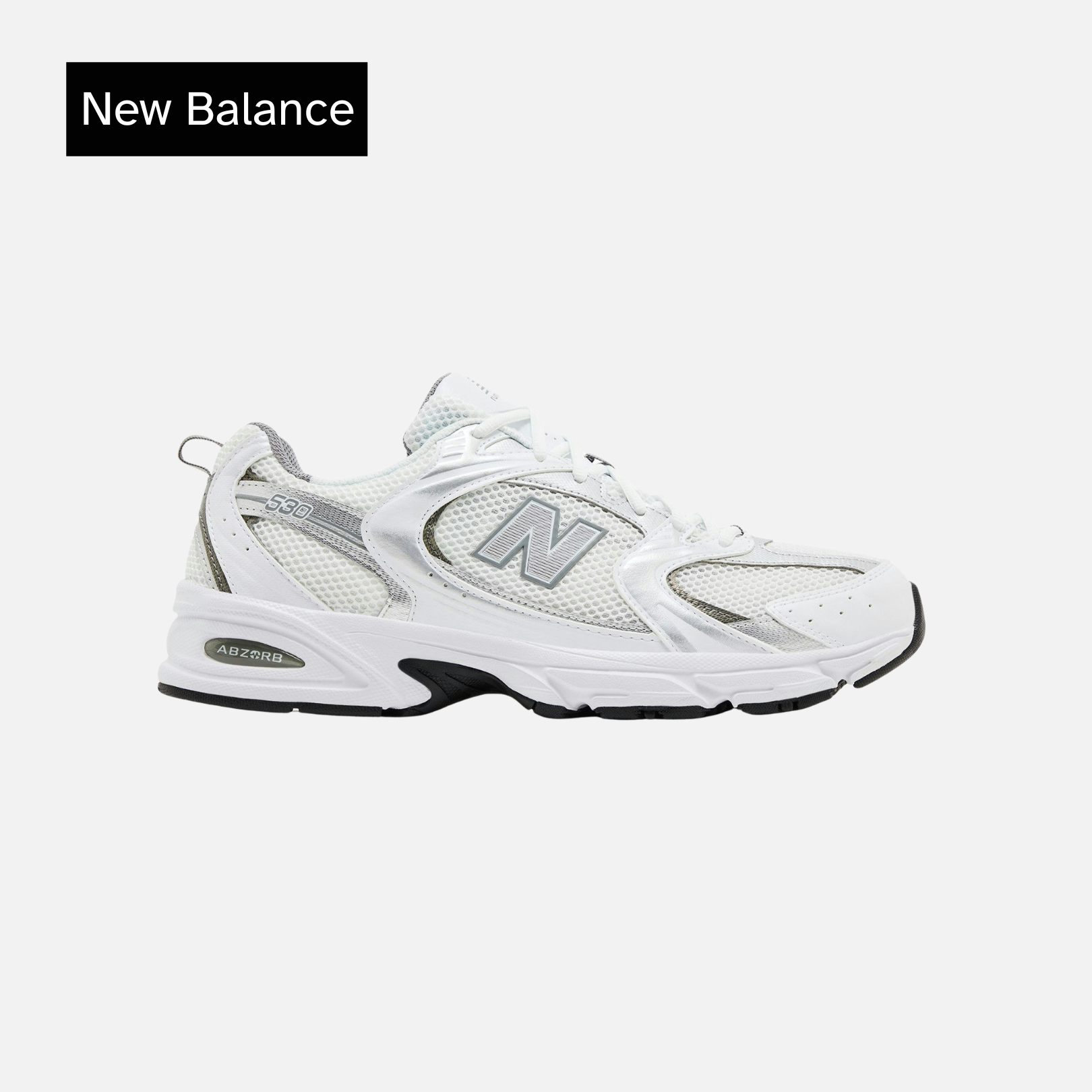 New Balance 530 'White Metallic Silver'