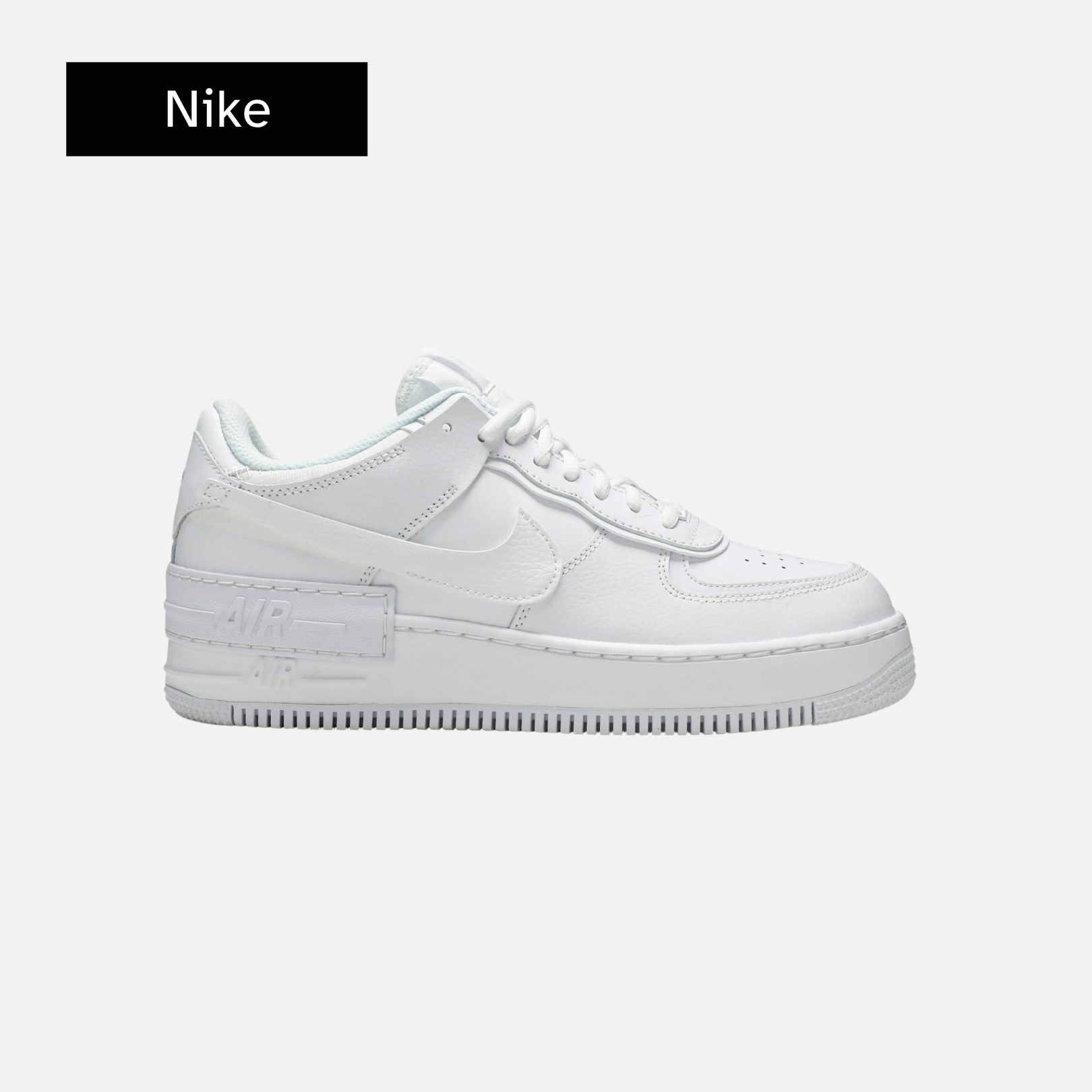 Wmns Air Force 1 Shadow 'Triple White'