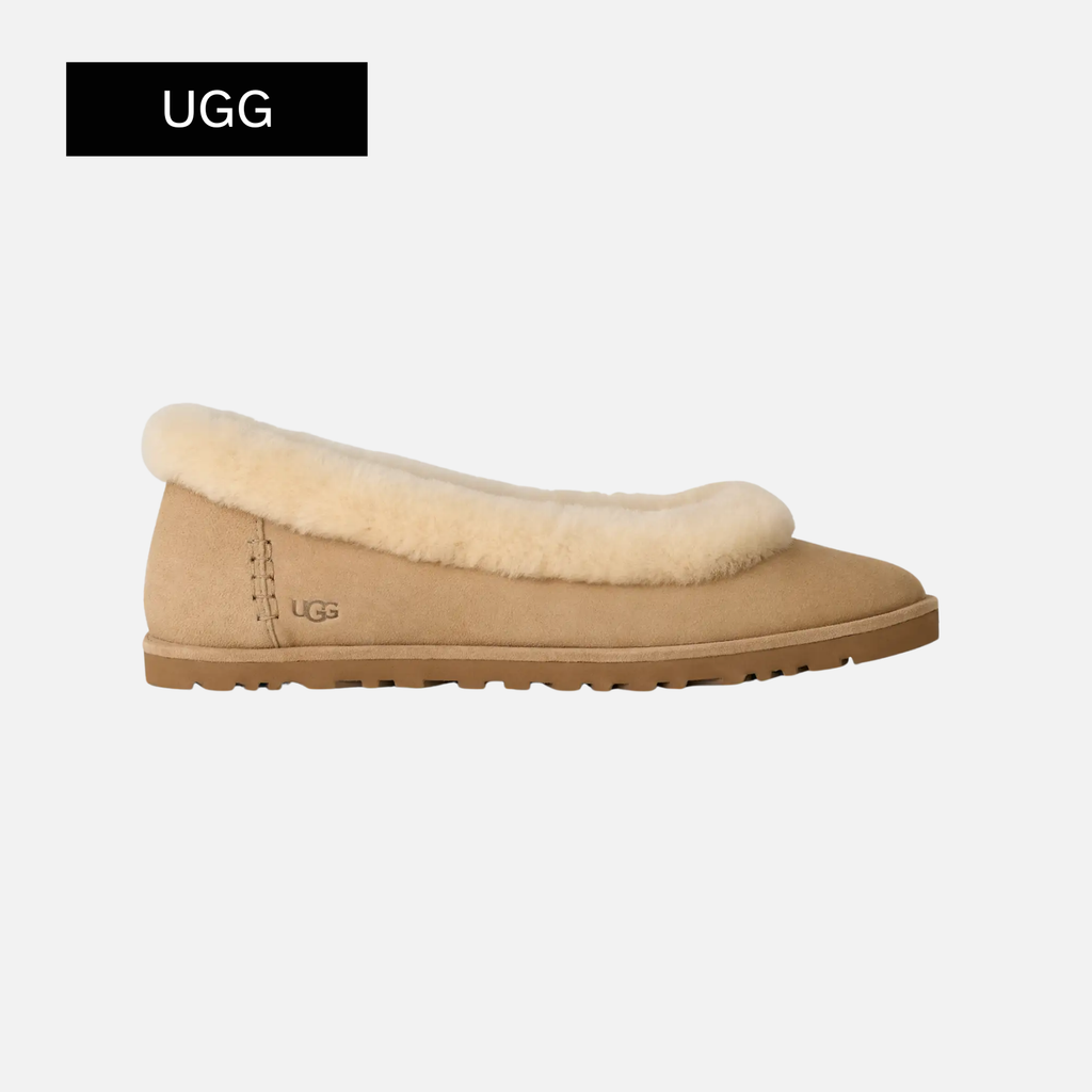 UGG Wmns Zora Ballet Flat 'Sand'