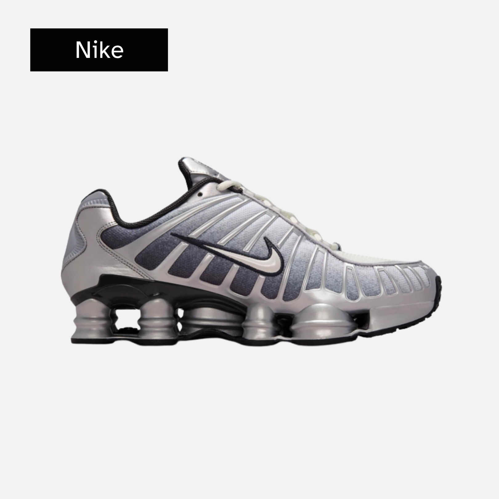 Nike Shox TL 'Metallic Silver'