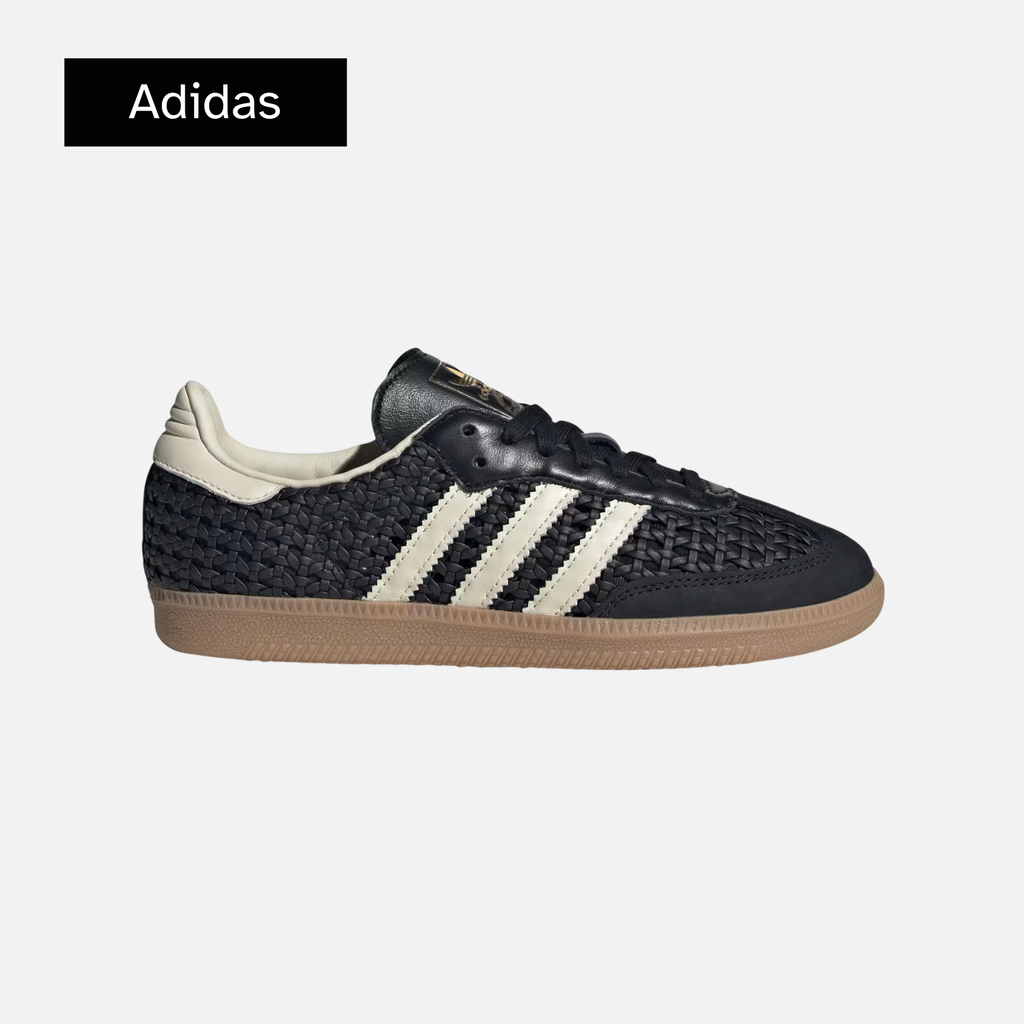 adidas Wmns Samba OG 'Core Black Cream White Gold Metallic'