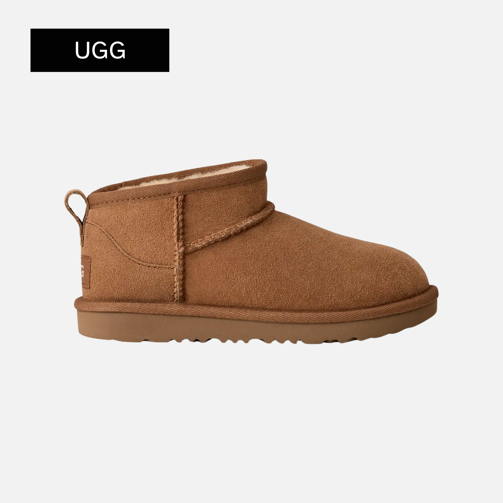 Classic Ultra Mini Boot Kids 'Chestnut'