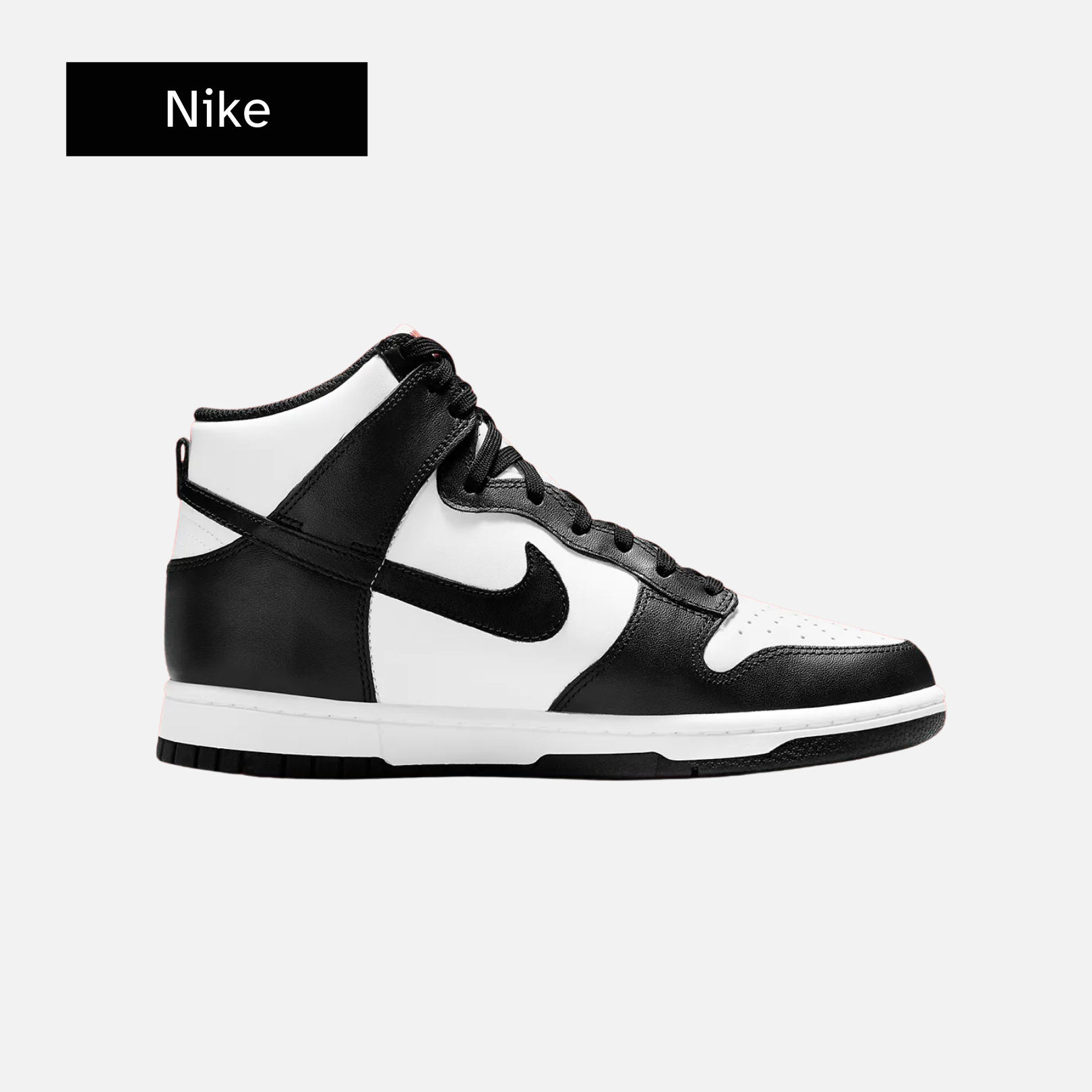 Nike Wmns Dunk High 'Black White'