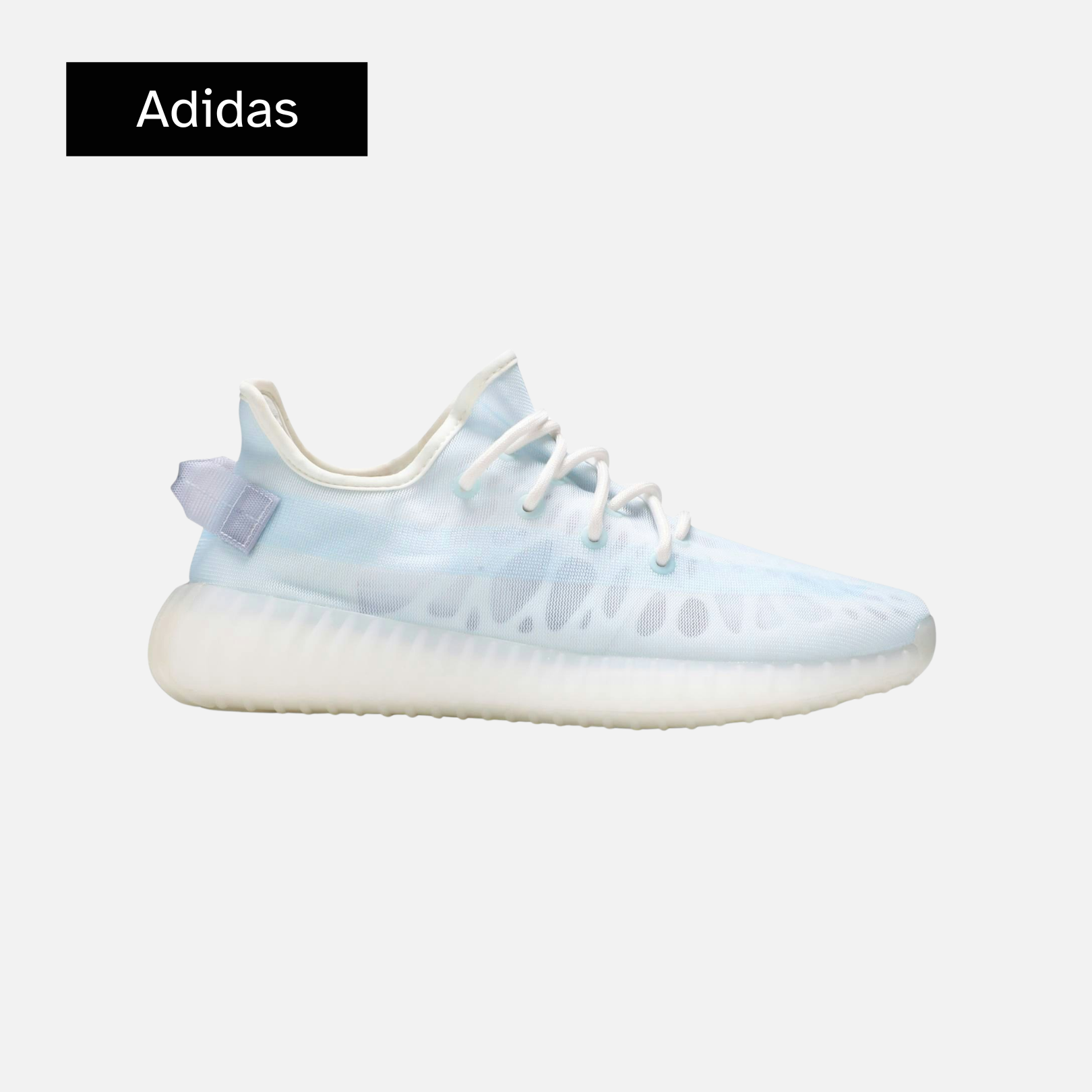 adidas Men's Yeezy Boost 350 V2 'Mono Ice'