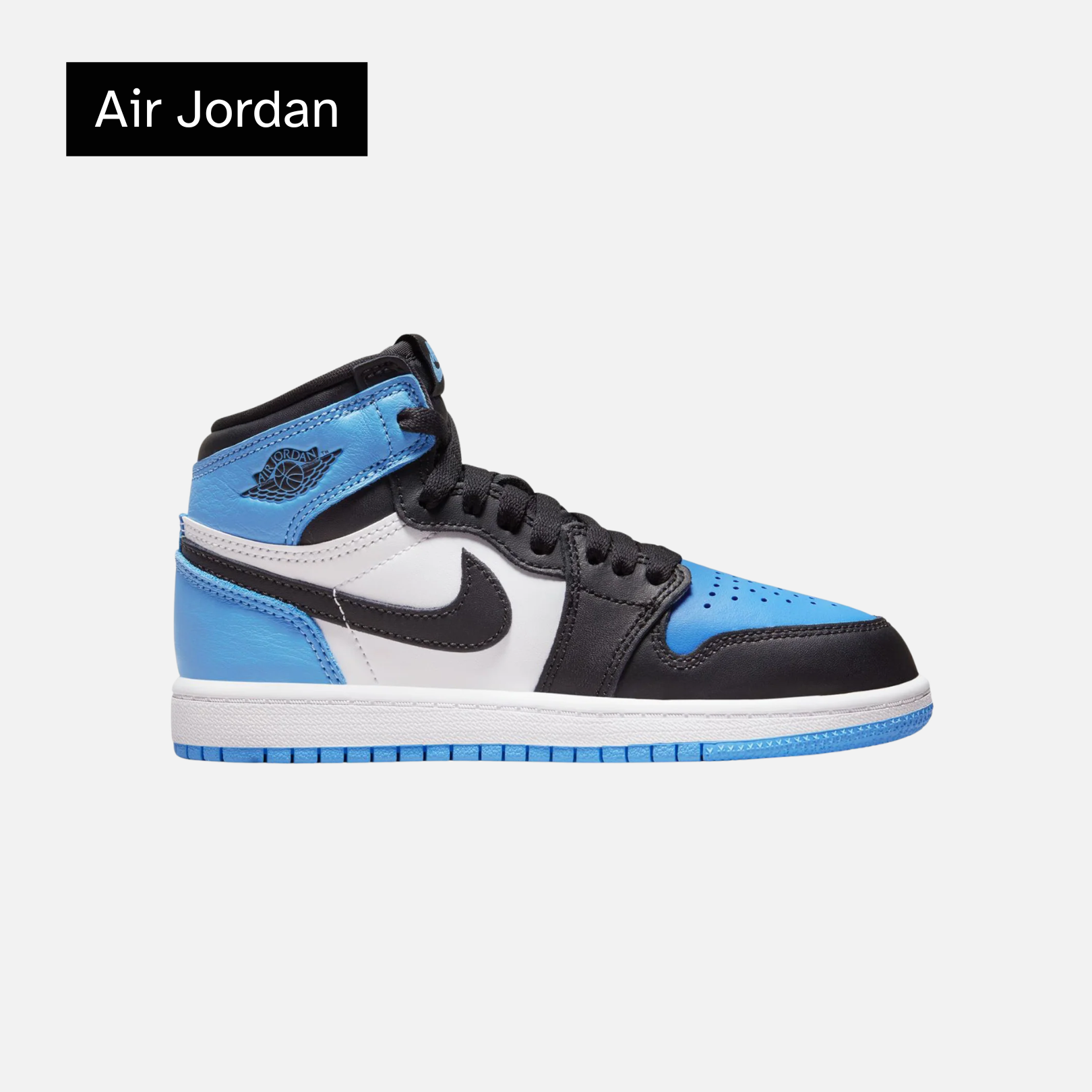 Air Jordan 1 Retro High OG PS 'UNC Toe'