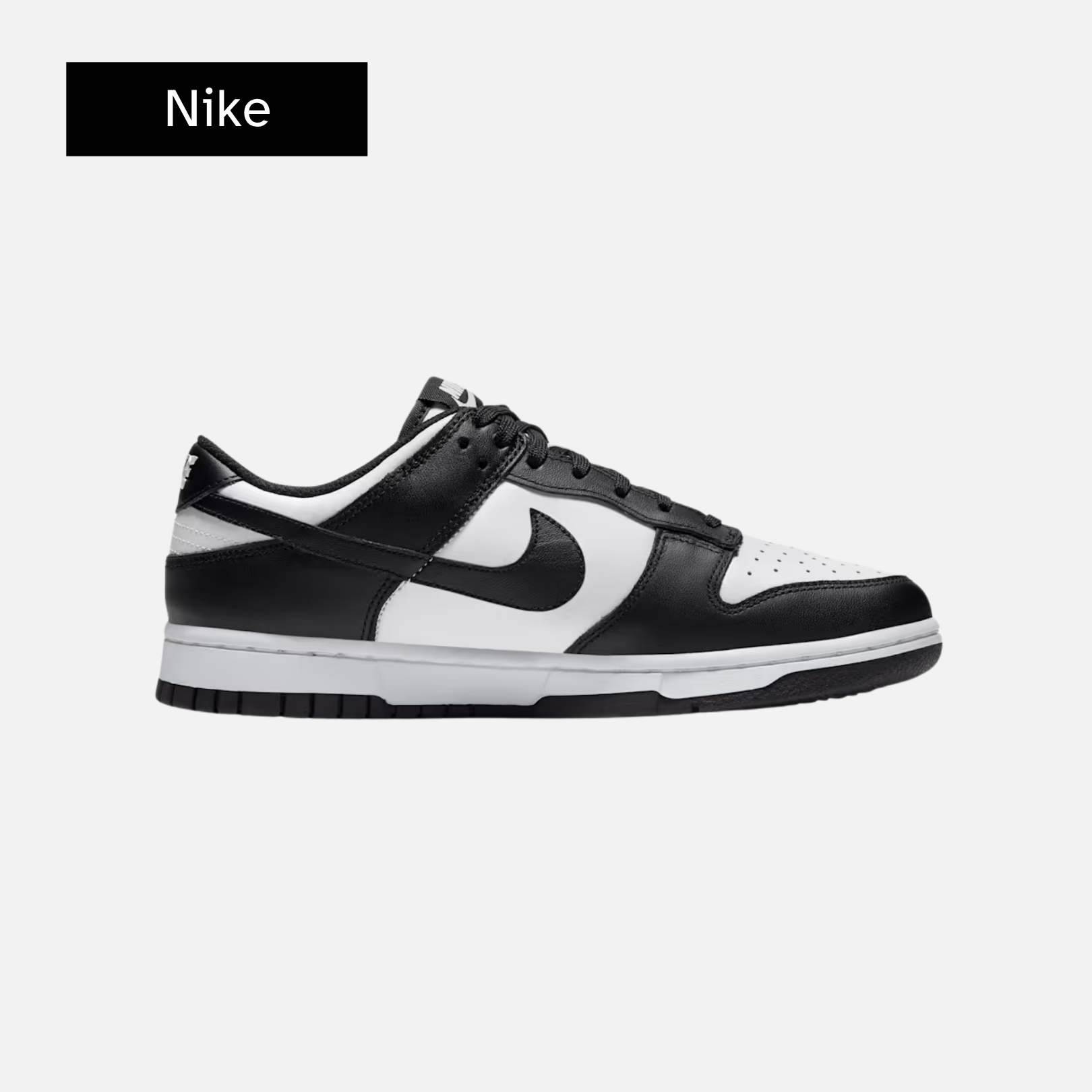 Wmns Dunk Low 'Black White'