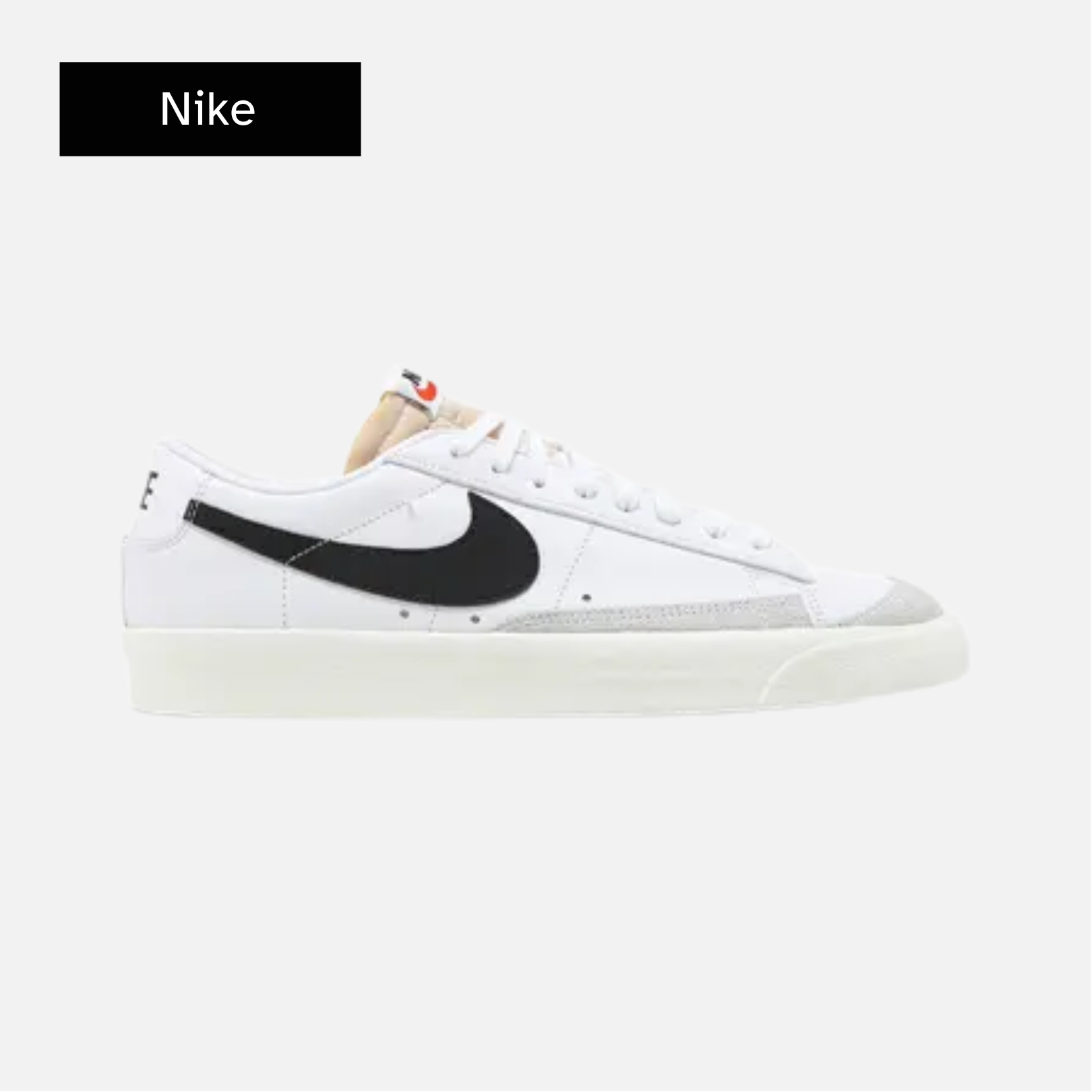 Nike Blazer Low '77 Vintage 'White Black'