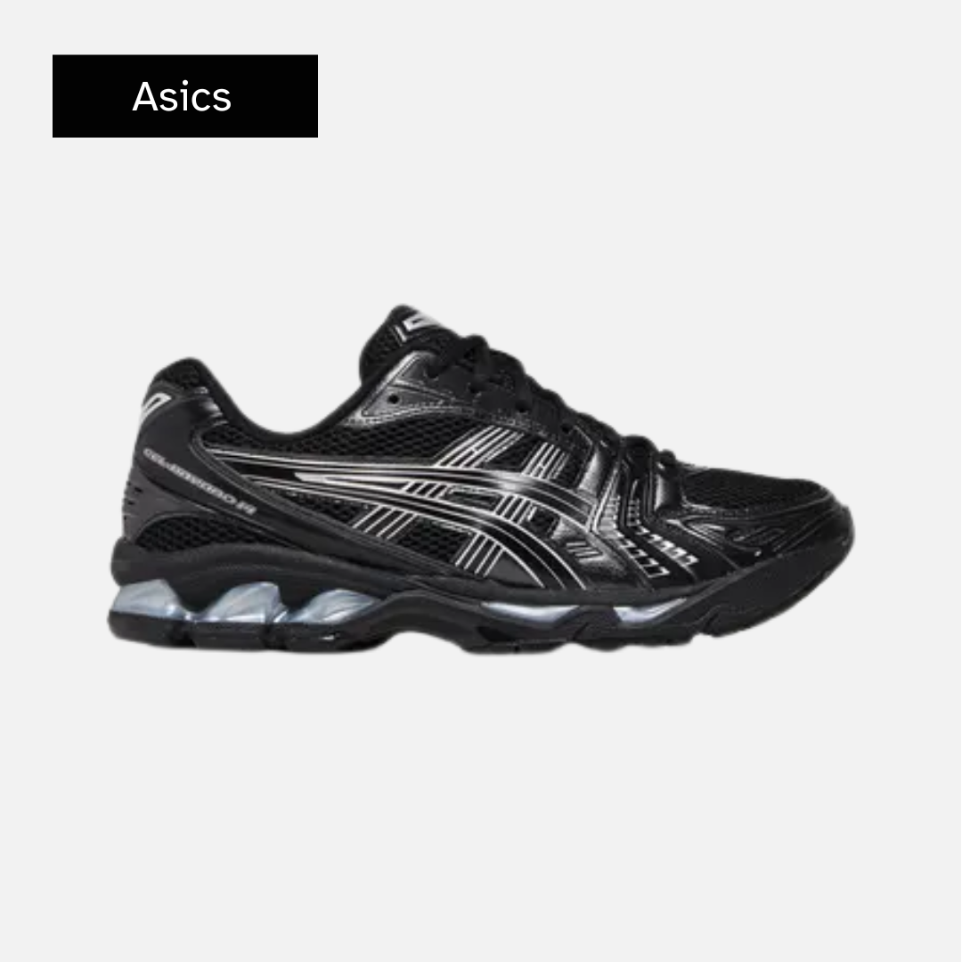 Gel Kayano 14 'Black Pure Silver'