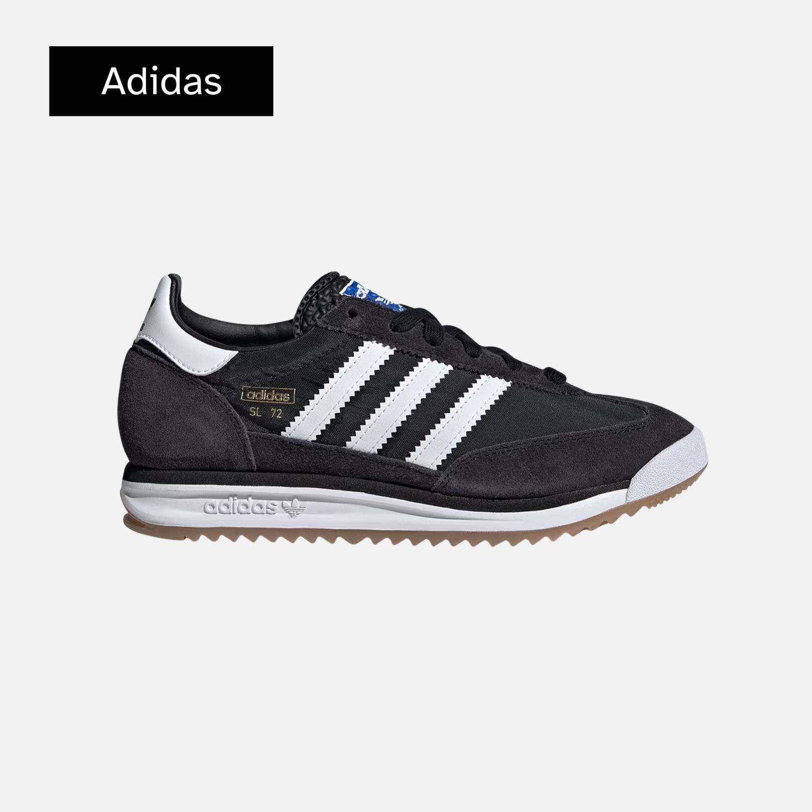 Adidas SL72 RS J 'Black White'