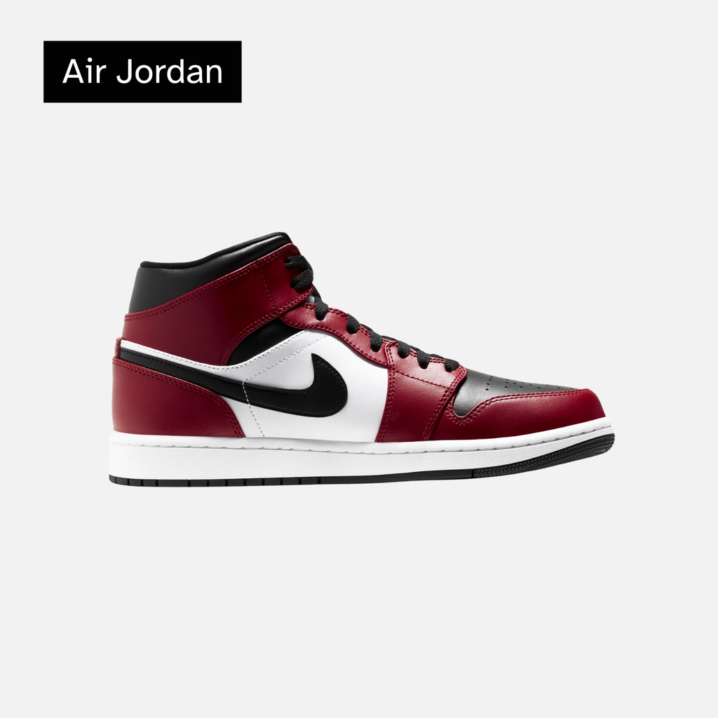 Air Jordan 1 Mid 'Chicago Black Toe'
