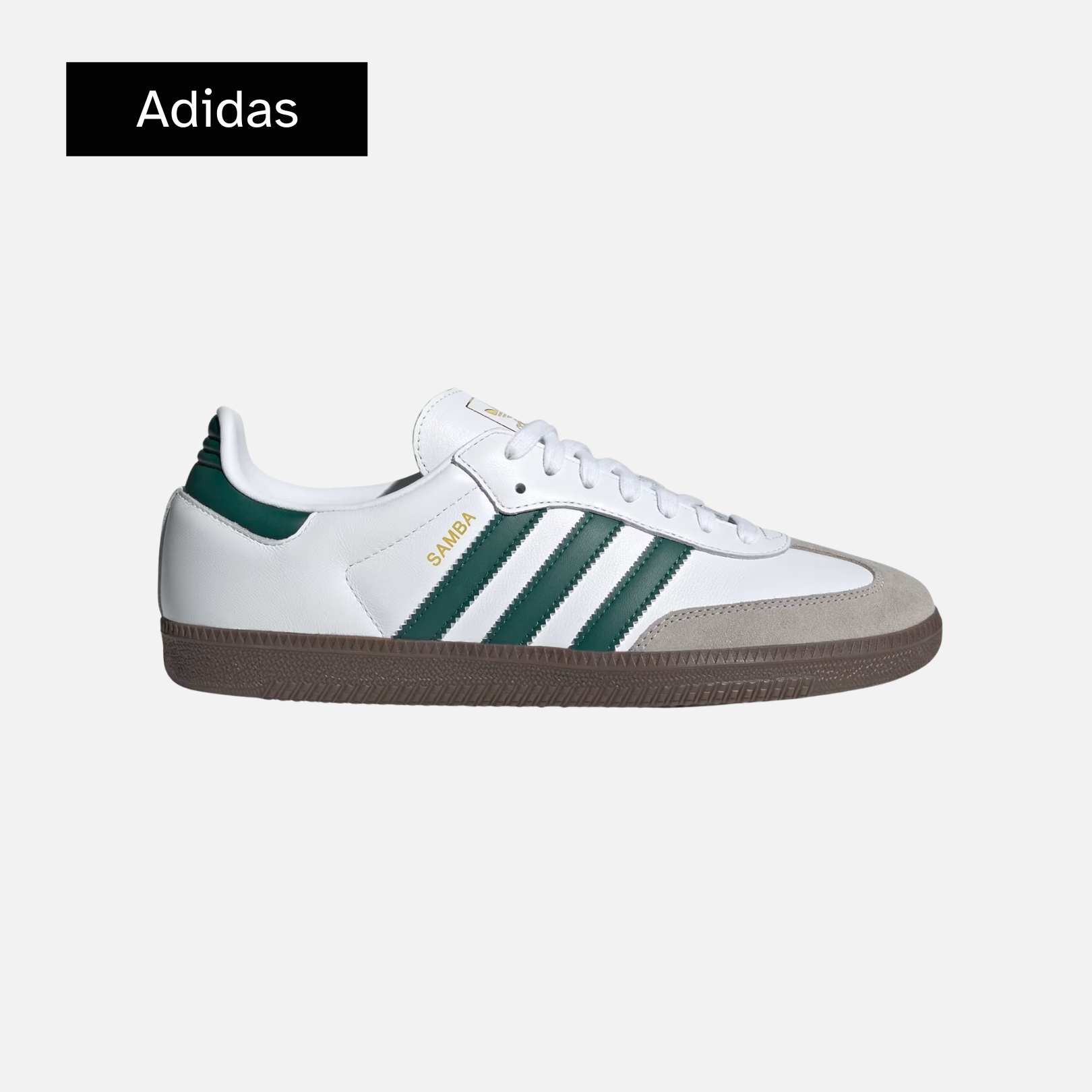 Adidas Samba OG 'Cloud White Collegiate Green'