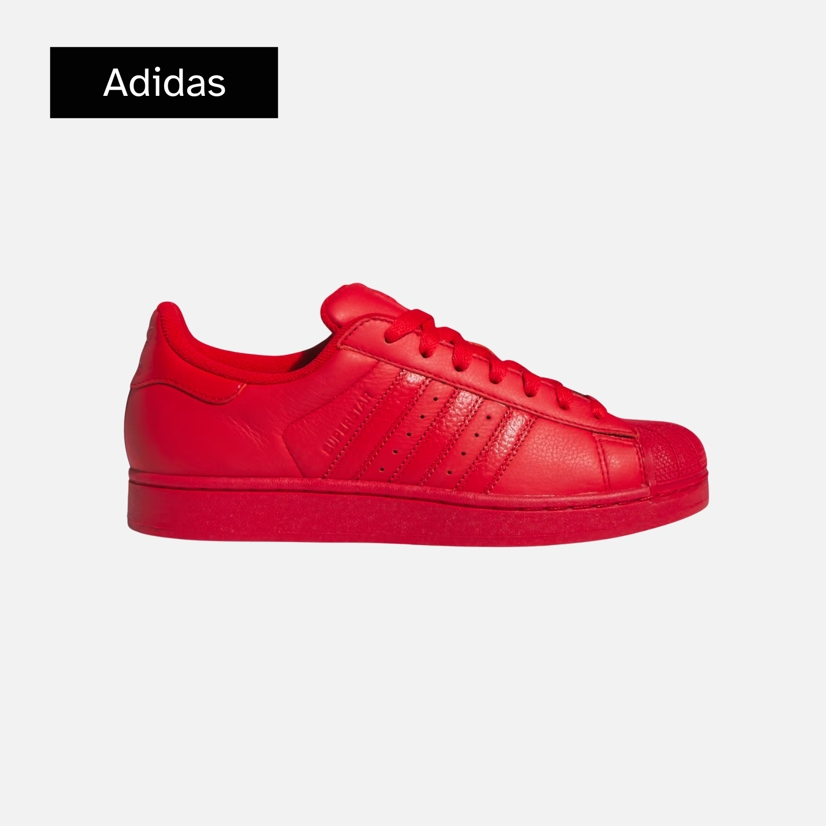 adidas Superstar II 'Better Scarlet Core Black'