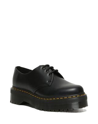 1461 Smooth Leather Platform 'Black'