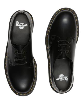 1461 Smooth Leather Platform 'Black'