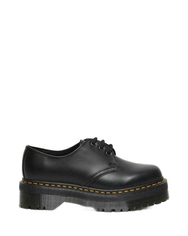 1461 Smooth Leather Platform 'Black'