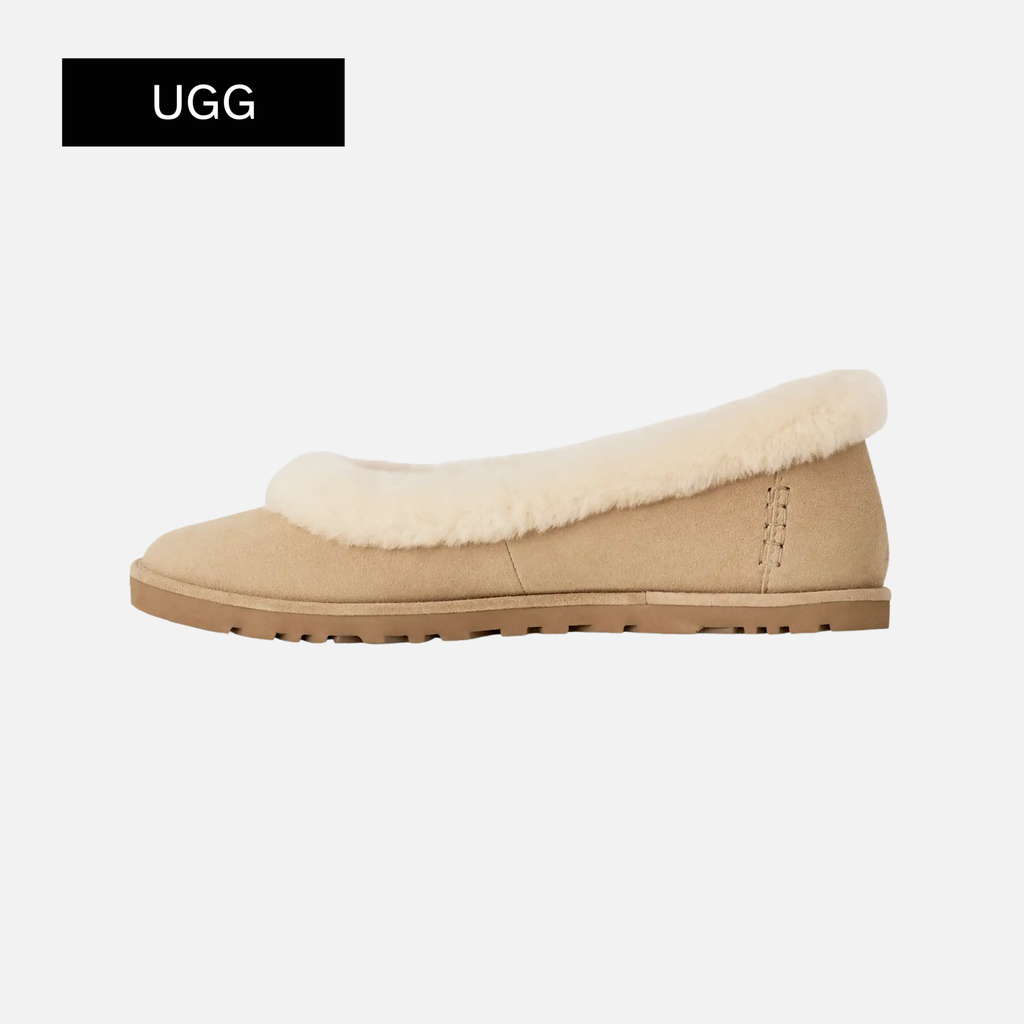 UGG Wmns Zora Ballet Flat 'Sand'