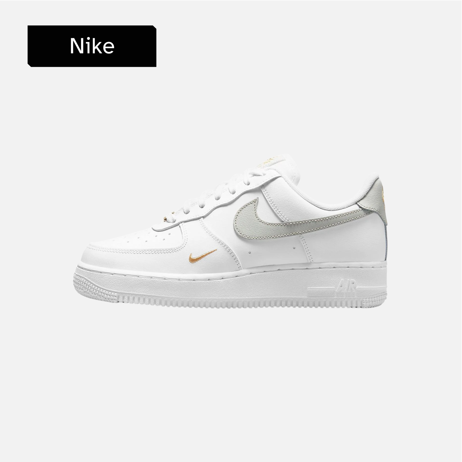 Nike Wmns Air Force 1 'White Light Silver'