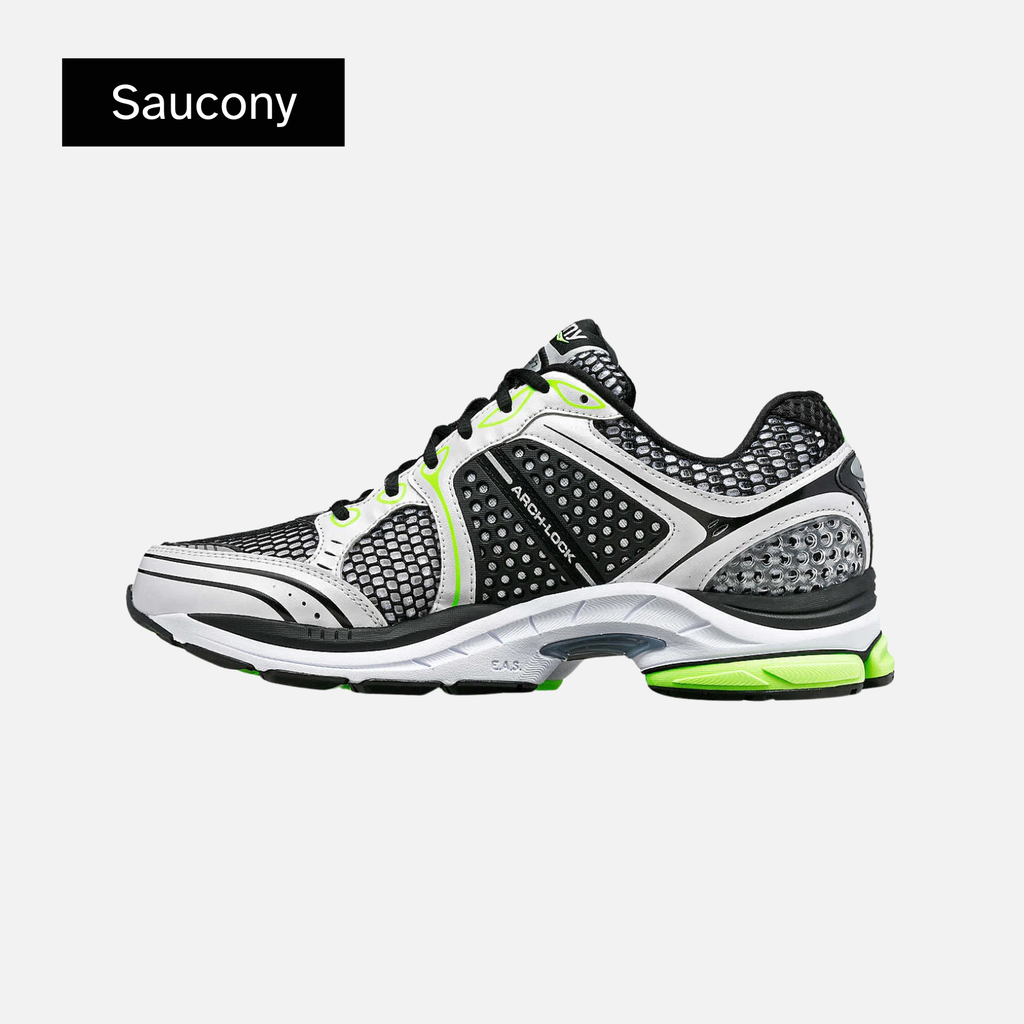 Saucony ProGrid Triumph 4 'Black Silver Fluo Green'