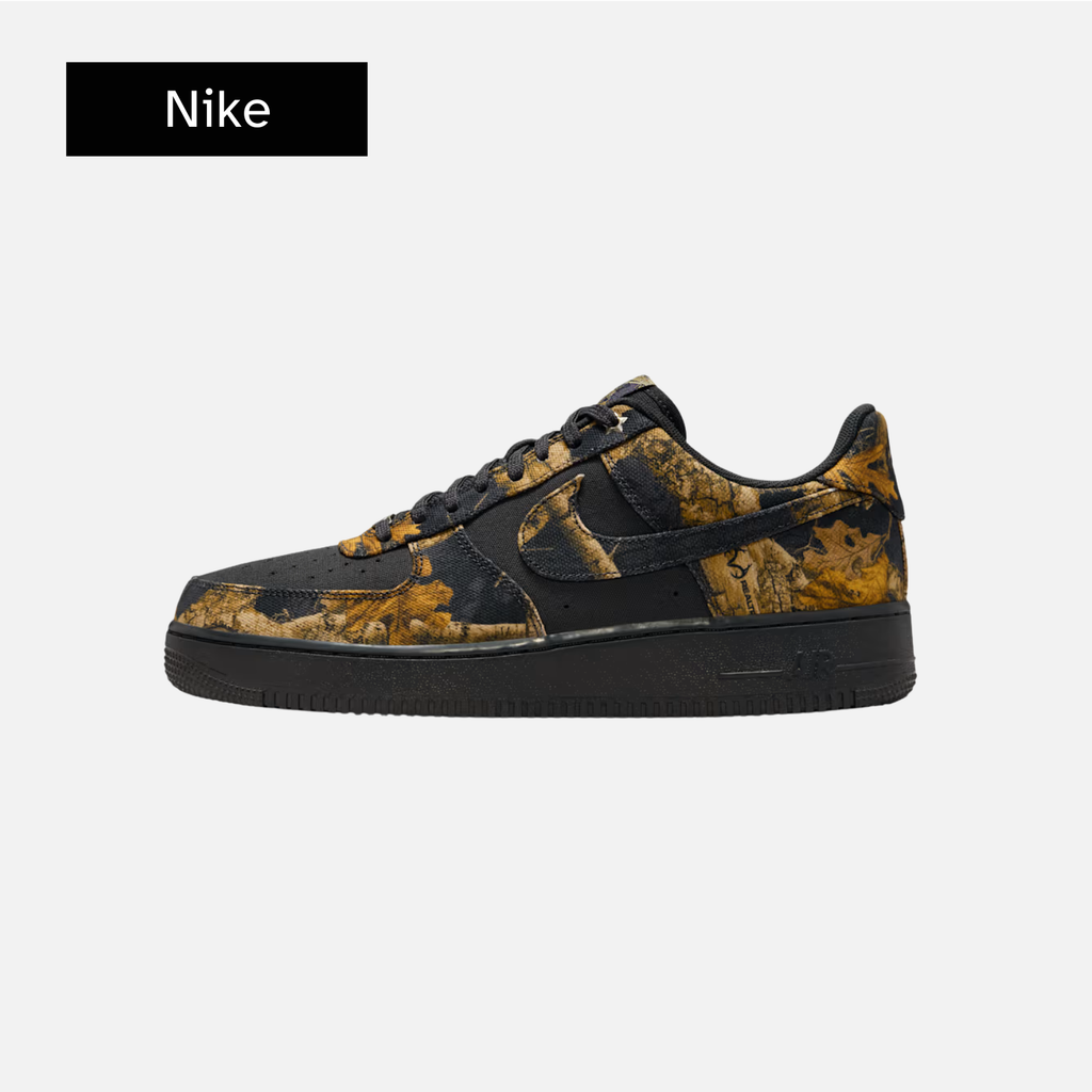 Realtree x Nike Air Force 1 Low 'Black Camo'