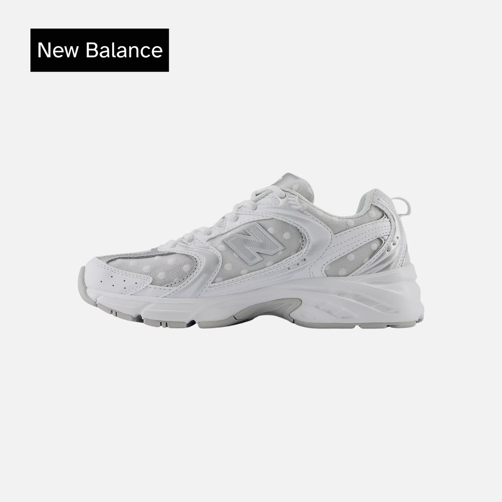 New Balance 530 'White Silver Metallic Polka Dots'