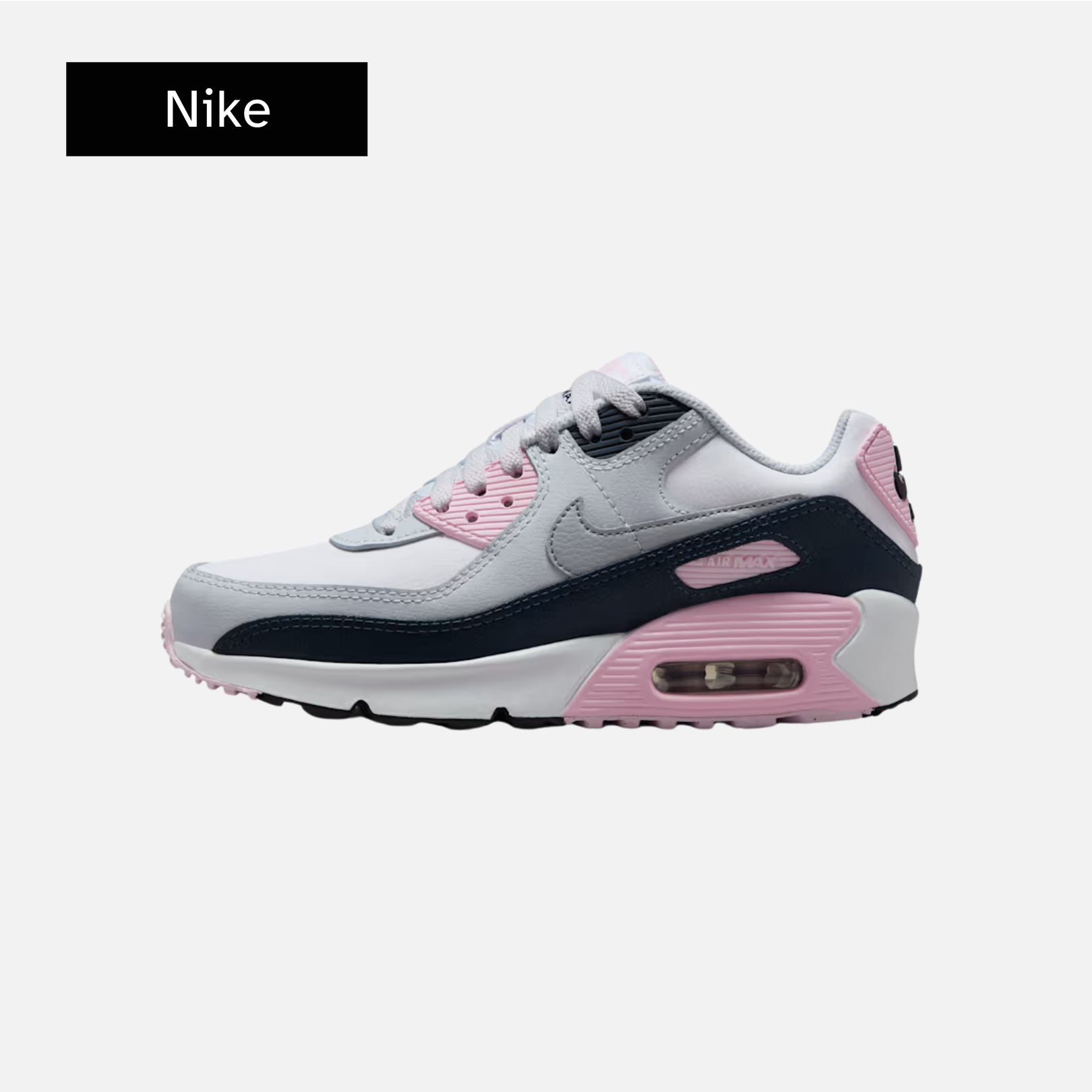 Nike Air Max 90 LTR GS 'White Pink Foam'