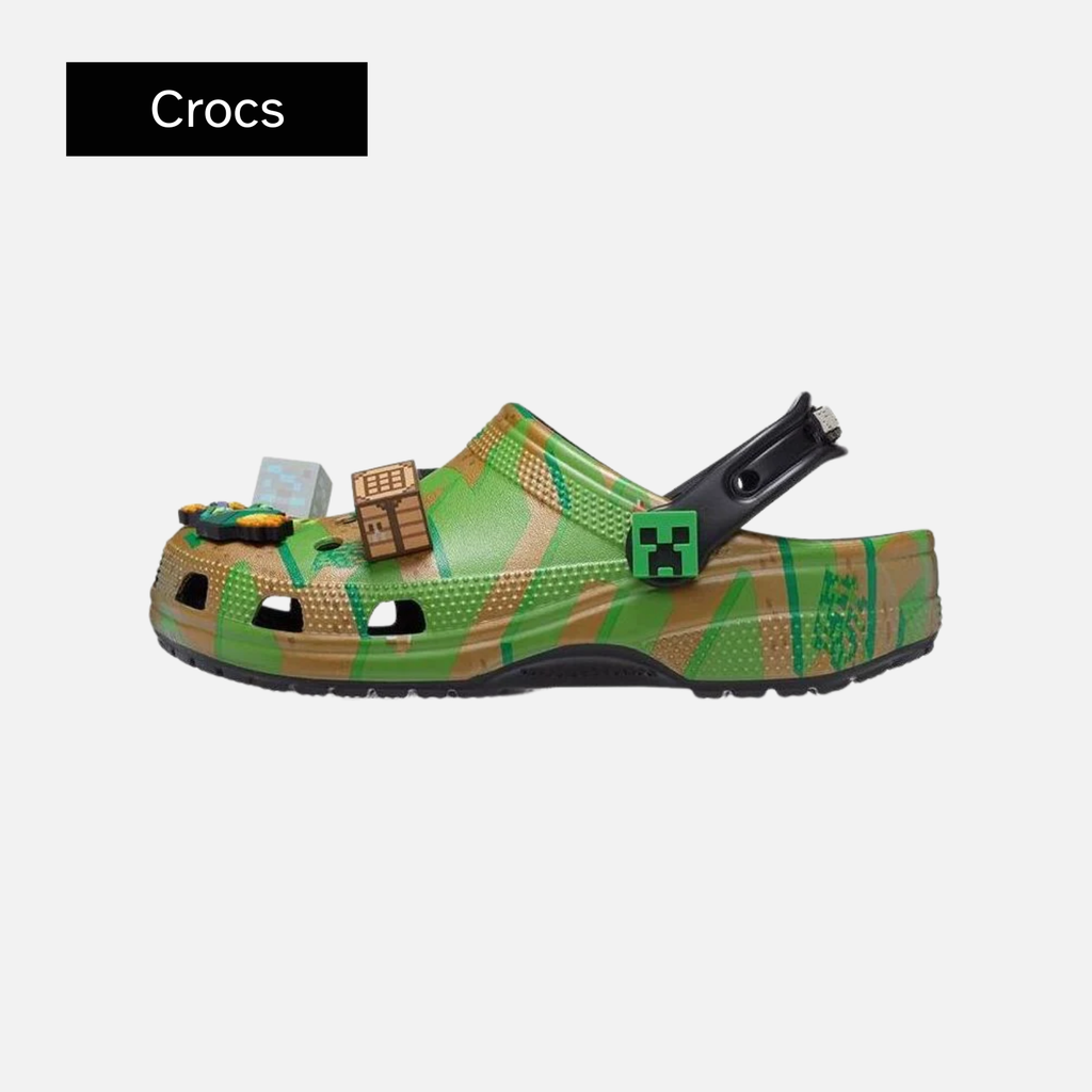 Minecraft x Crocs Classic Clog 'Grass Block'