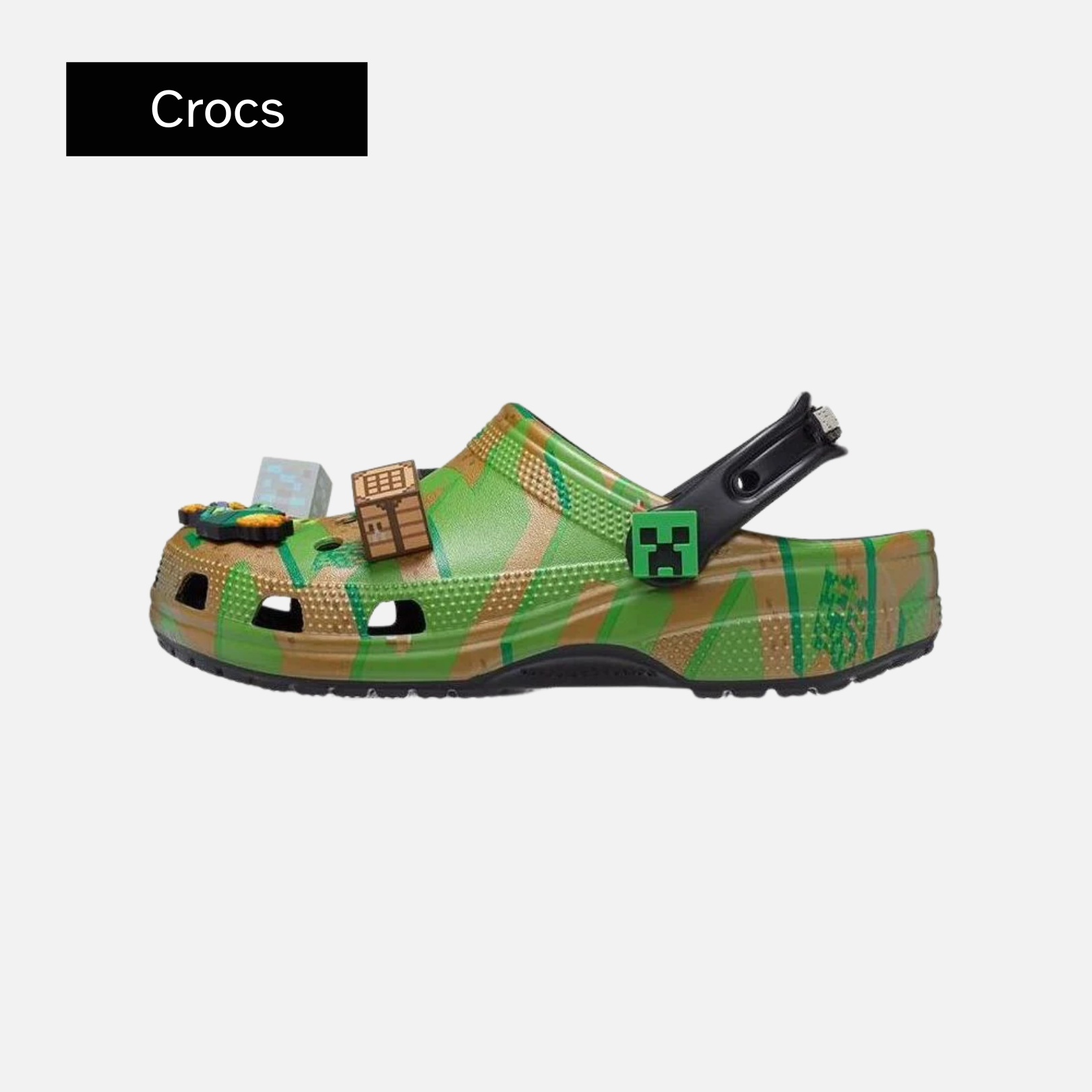Minecraft x Crocs Classic Clog 'Grass Block'