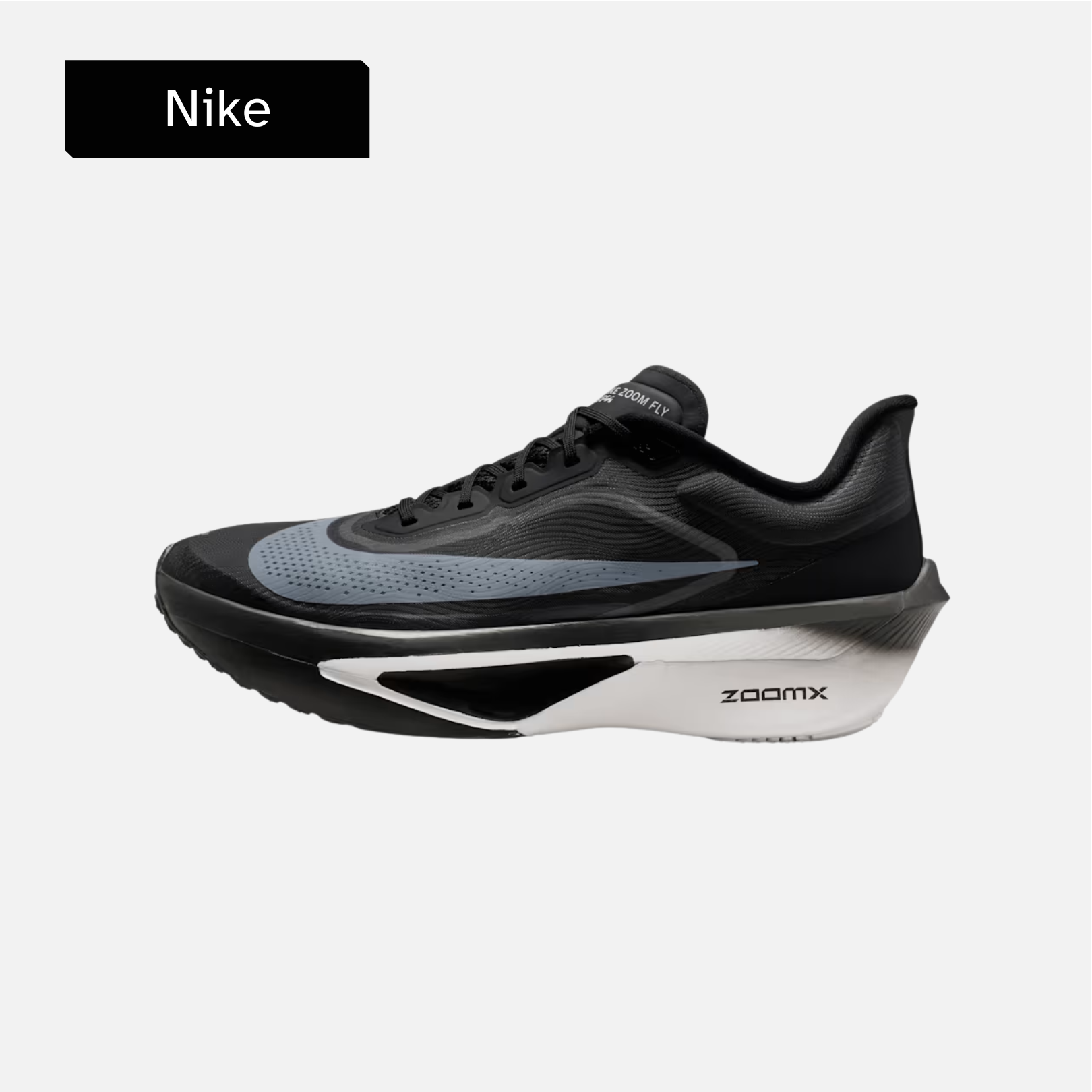 Nike Men's Zoom Fly 6 'Black Light Smoke Grey'