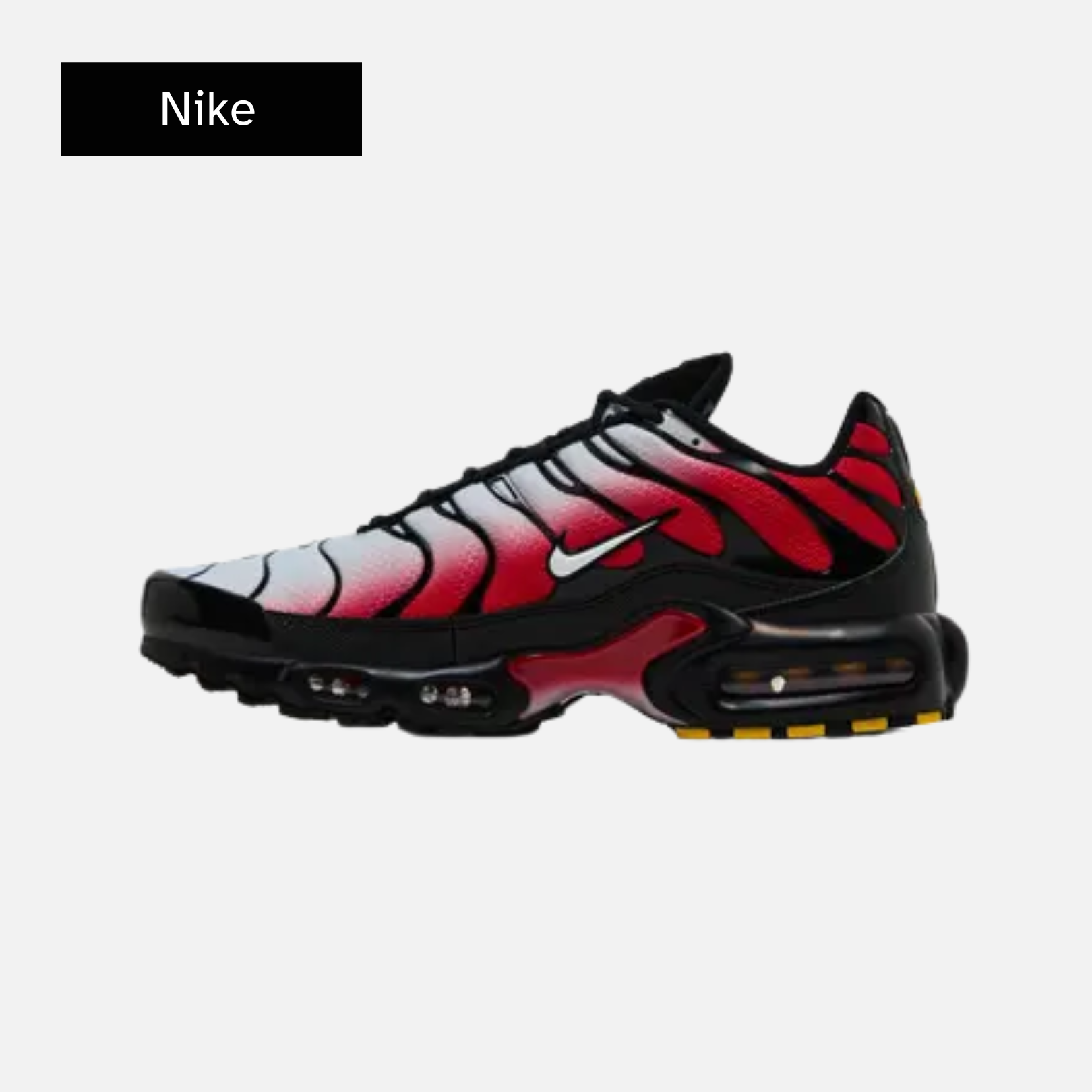 Nike Air Max Plus 'Pure Platinum University Red'