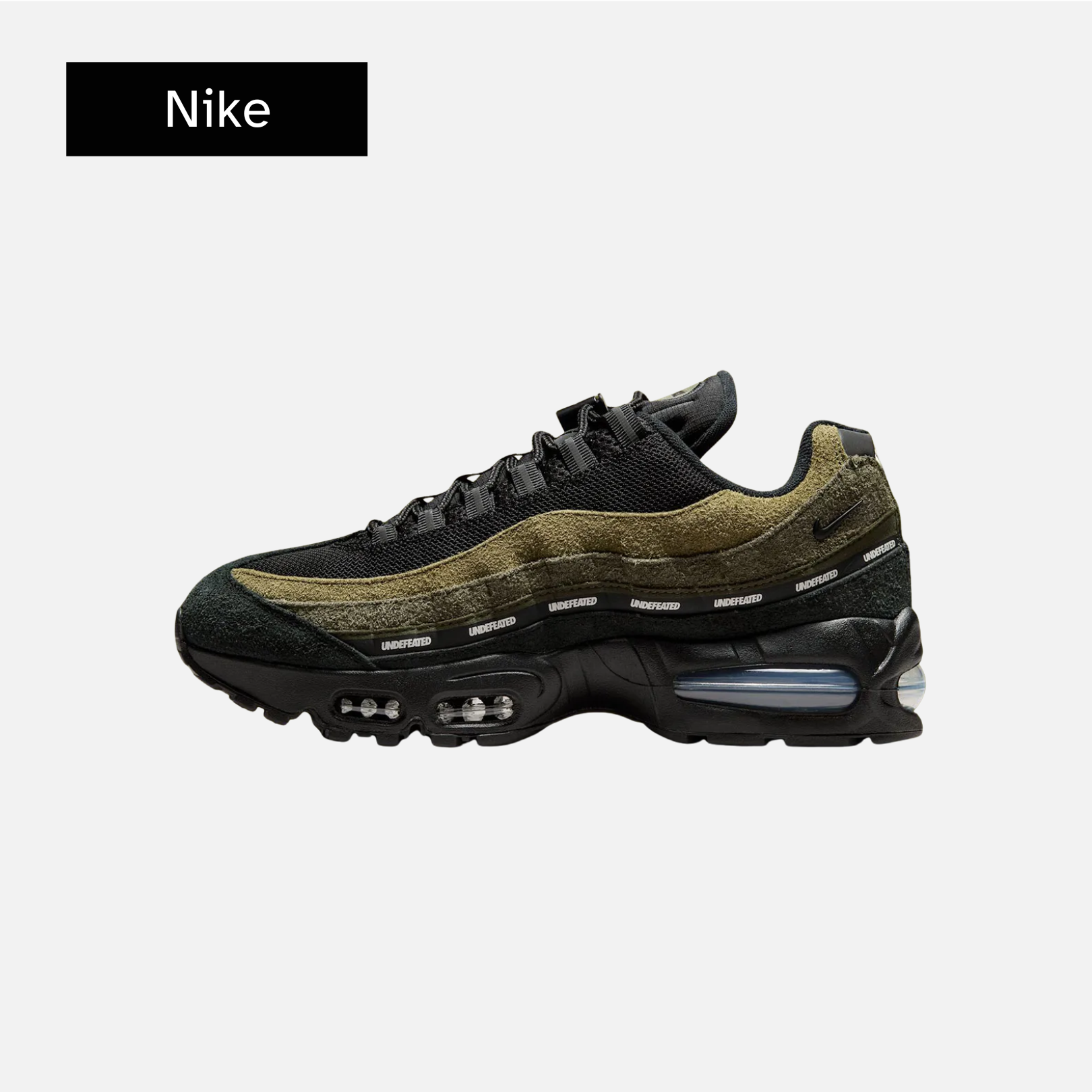 Undefeated x Nike Air Max 95 'Medium Olive'