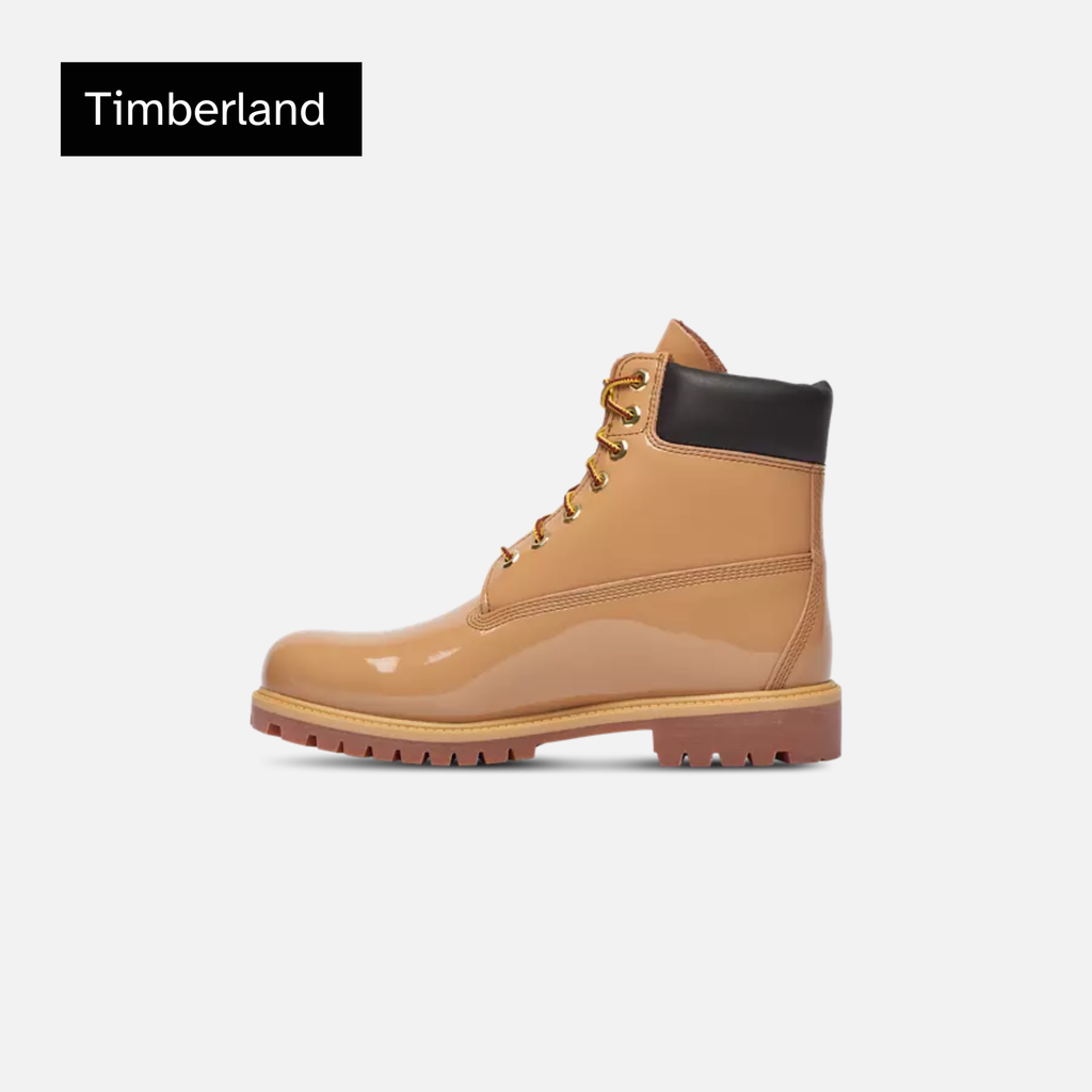 Timberland 6 Inch Premium Waterproof Boot Patent Big Kid 'Wheat'