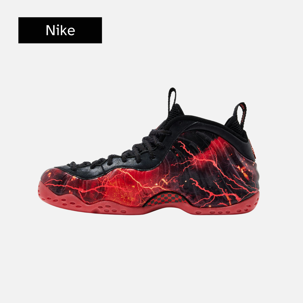 Stranger Things x Nike Air Foamposite One Premium QS 'Black Bright Crimson'