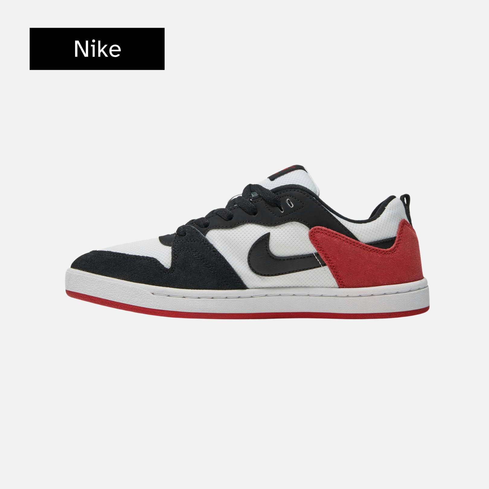 Nike Alleyoop SB 'White University Red'
