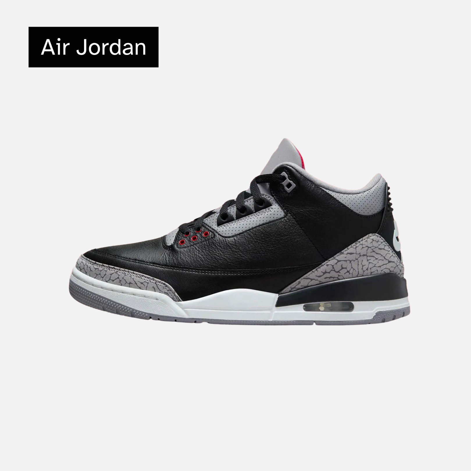 Air Jordan 3 Retro OG GS 'Black Cement' 2024